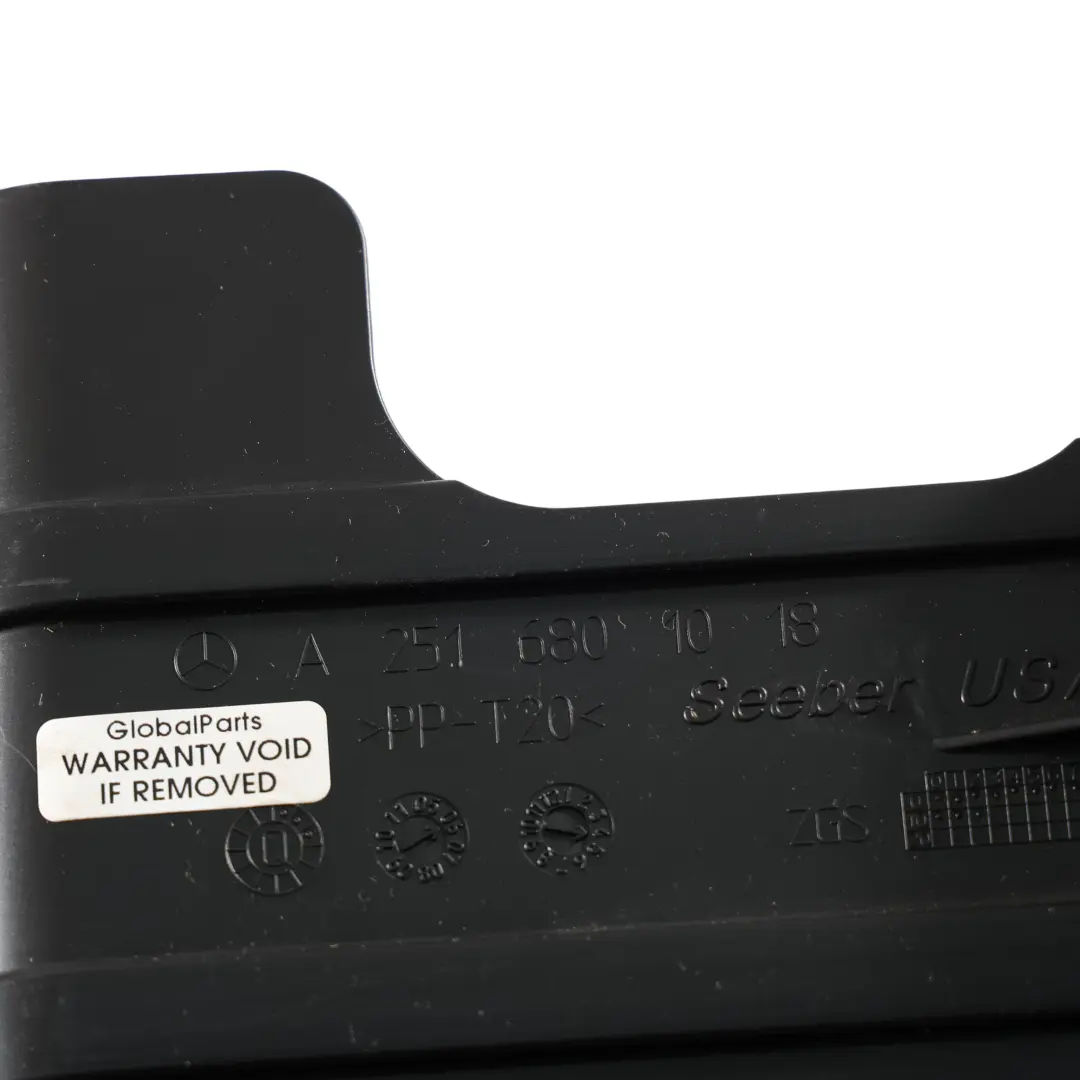 Mercedes W251 Osłona Pokrywa Akumulatora Prawa - SKU A2516801018 - Numer Części A2516801018