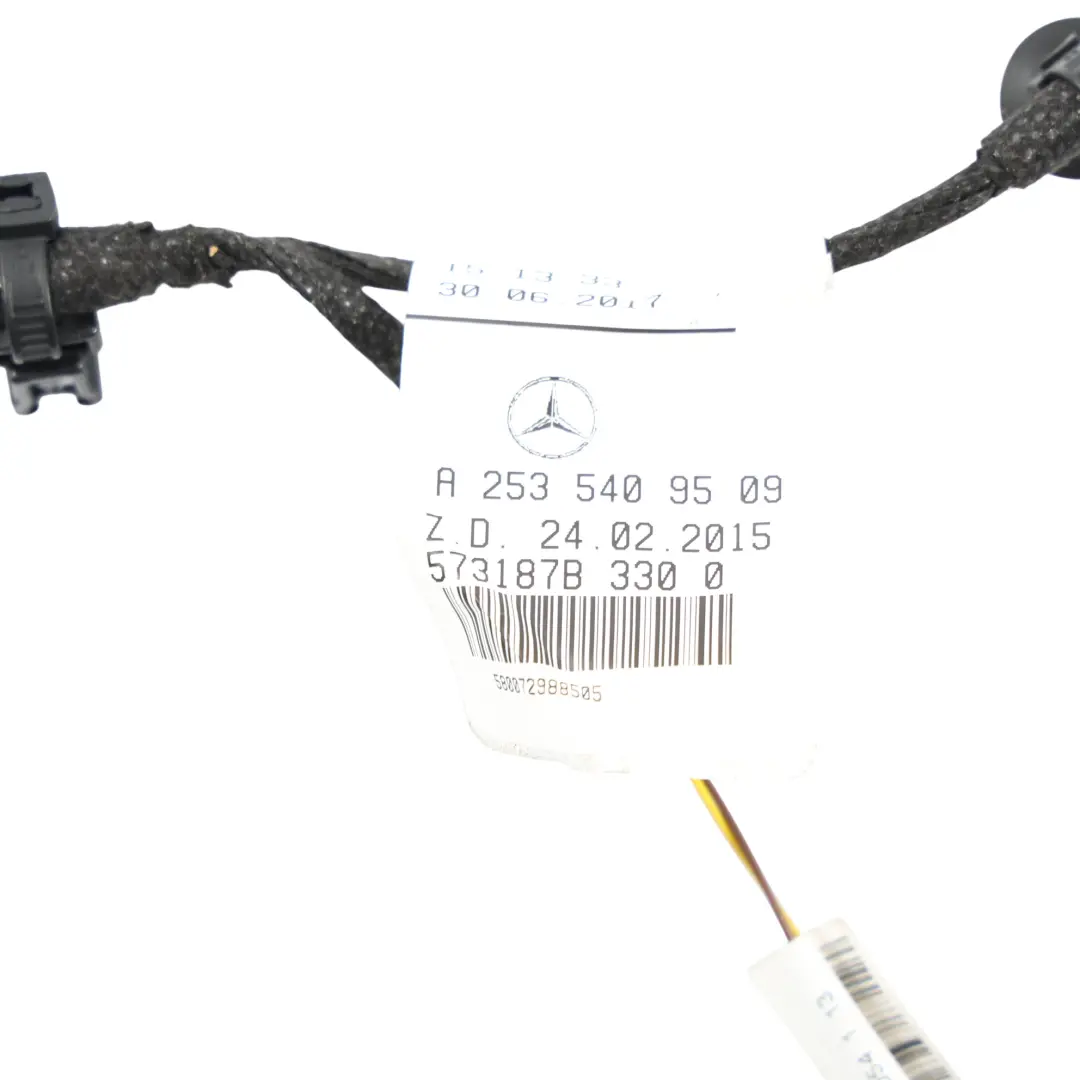 Door Wiring Harness Cable Rear Left Right N/O/S to Mercedes W205 C253 with Part number A2535409509 Mercedes W205 C253 Door Wiring Harness Cable Rear Left Right N/O/S - SKU A2535409509 - Part number A2535409509