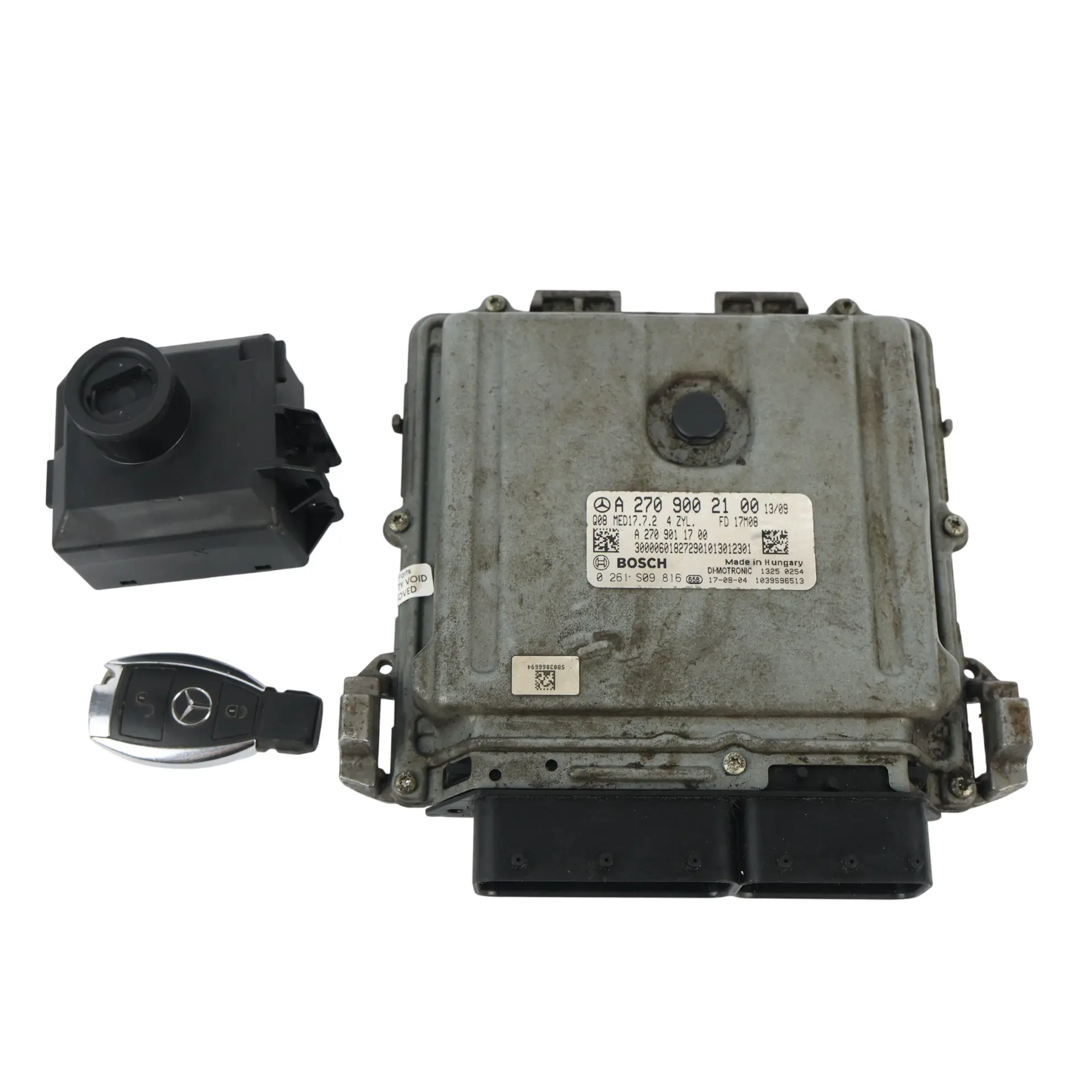 Mercedes W176 A45 4-Matic M133.980 Engine Control ECU Kit Automatic A2709002100