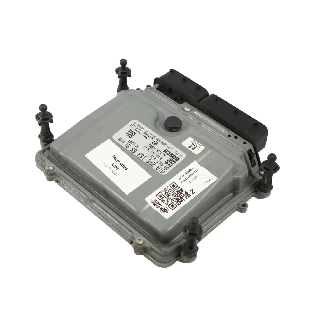 Unidad Control Motor ECU 231HP Gasolina Automático para Mercedes A209 con número de pieza A2721535591 Mercedes A209 Unidad Control Motor ECU 231HP Gasolina Automático - SKU A2721535591 - Número de pieza A2721535591