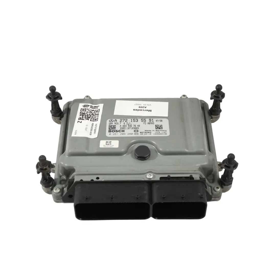 Unidad Control Motor ECU 231HP Gasolina Automático para Mercedes A209 con número de pieza A2721535591 Mercedes A209 Unidad Control Motor ECU 231HP Gasolina Automático - SKU A2721535591 - Número de pieza A2721535591