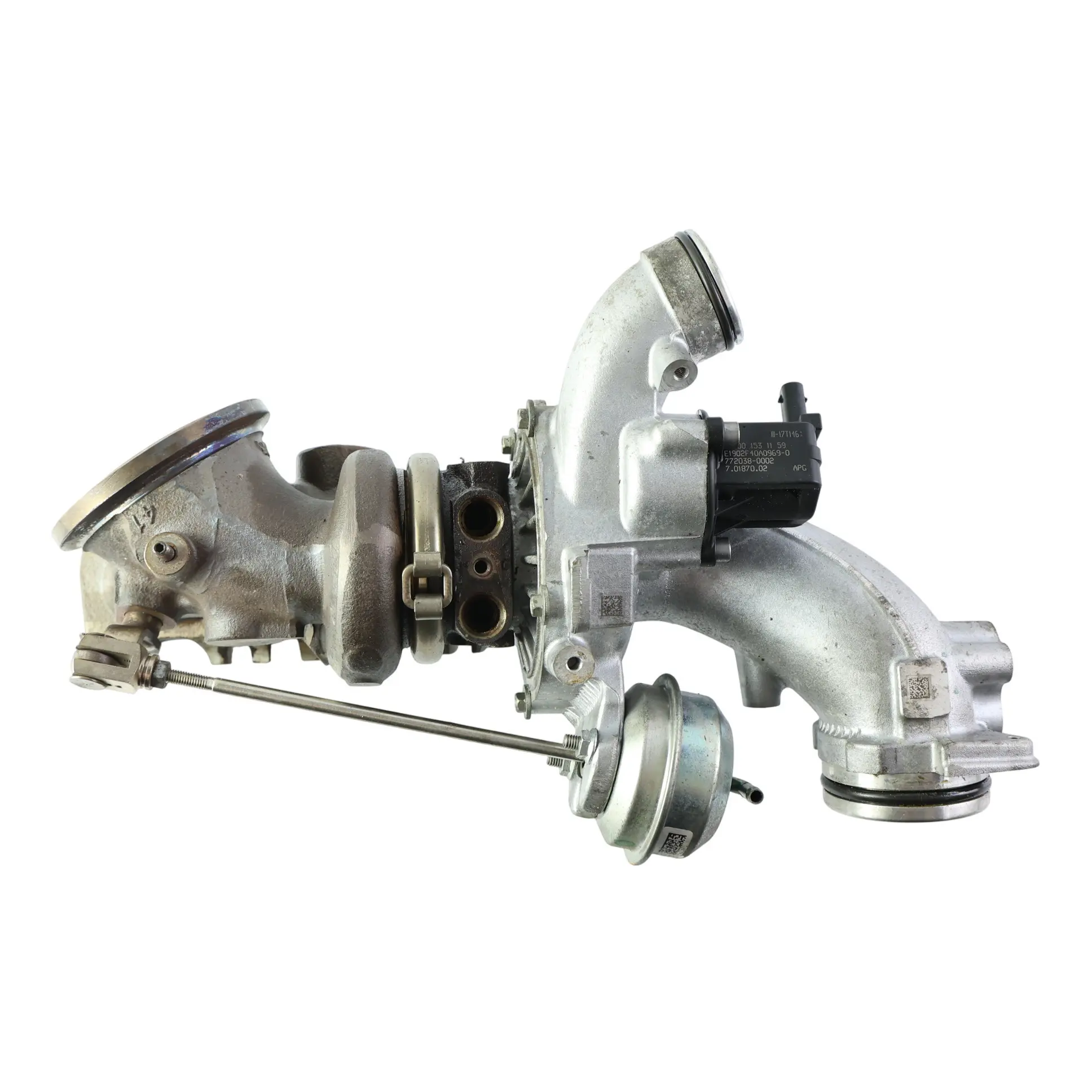 Mercedes W212 W213 C253 Turbo Turbocharger Left N/S C43 M276 A2760903380