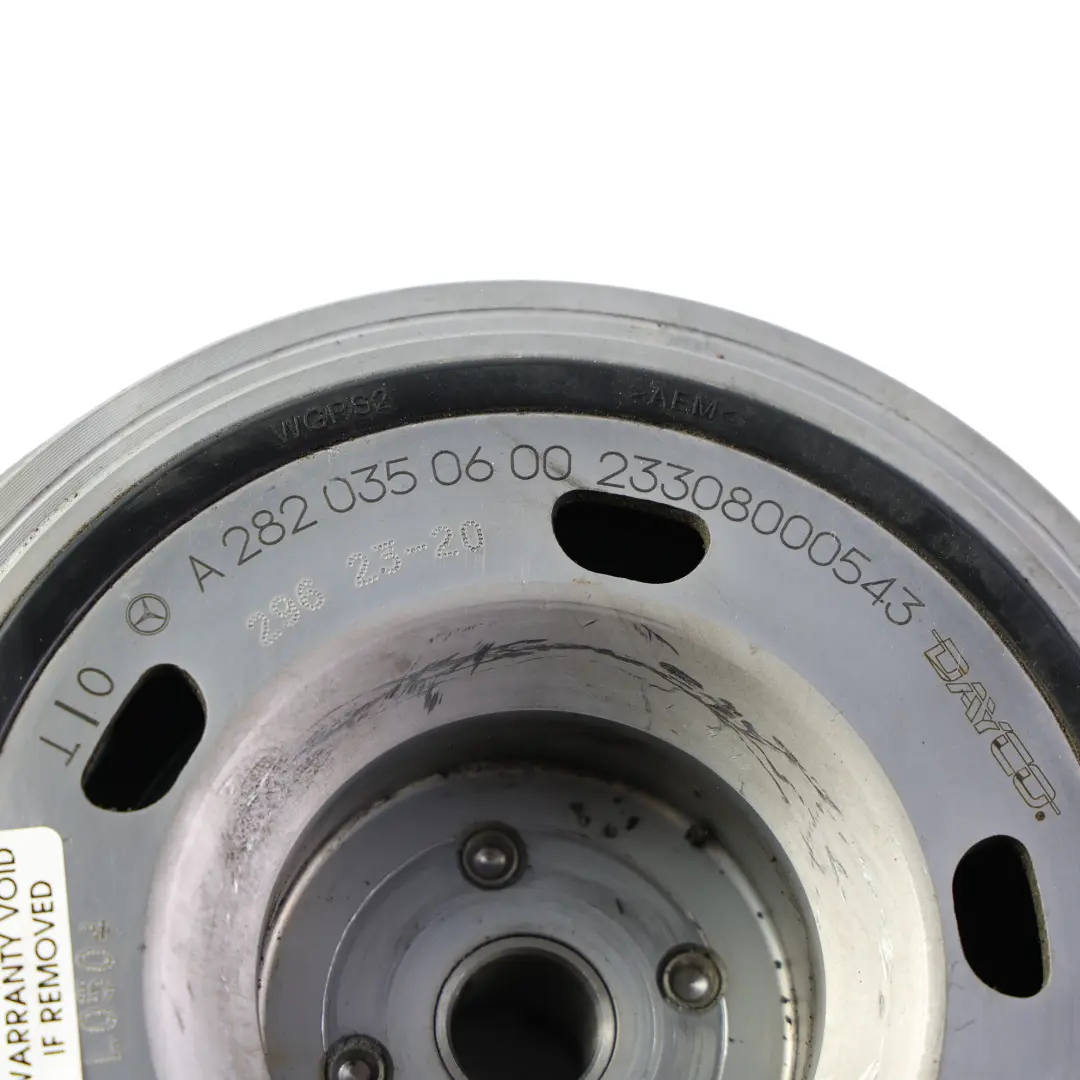 Koło Pasowe Wału Korbowego M282 do Mercedes W177 H247 o numerze A2820350600 Mercedes W177 H247 Koło Pasowe Wału Korbowego M282 - SKU A2820350600 - Numer Części A2820350600