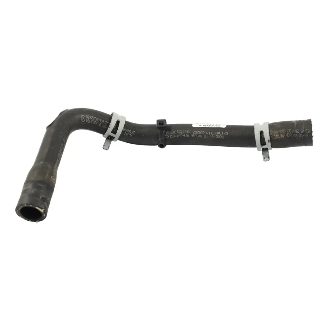 Mercedes C118 W177 Kühlmittel Rohr Schlauch Leitung M282 - SKU A2822009100 - Teilenummer A2822009100