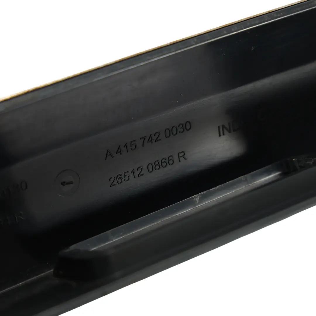 Heckklappe Griff Zierleiste für Mercedes Citan W415 mit Teilenummer A4157420130 Mercedes Citan W415 Heckklappe Griff Zierleiste - SKU A4157420130 - Teilenummer A4157420130