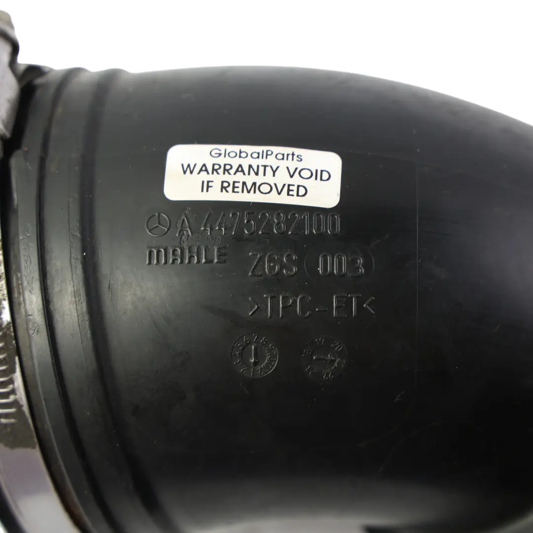 Tubo Manguera Admisión Aire 1.7 CDi para Mercedes Vito W447 con número de pieza A4475282100 Mercedes Vito W447 Tubo Manguera Admisión Aire 1.7 CDi - SKU A4475282100 - Número de pieza A4475282100