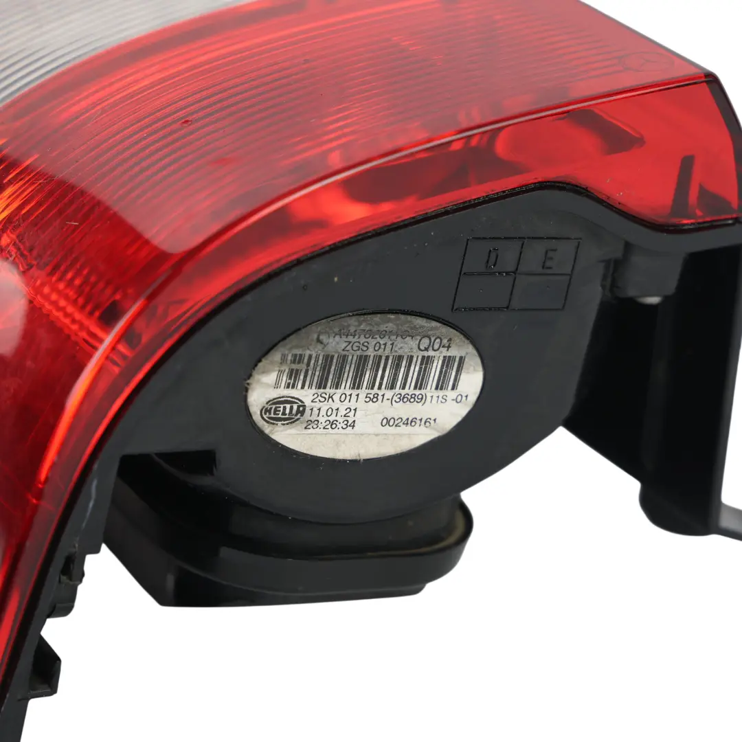 Mercedes W447 Lampa Tylna Lewa Panel Boczny - SKU A4478201164-1 - Numer Części A4478201164