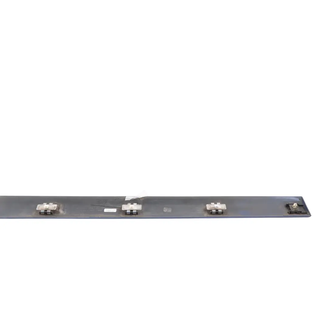 Sliding Door Trim Moulding Strip Left N/S Jaspis Blue Metallic 345 to Mercedes W639 with Part number A6396901262 Mercedes W639 Sliding Door Trim Moulding Strip Left N/S Jaspis Blue Metallic 345 - SKU A6396901262-JAS - Part number A6396901262