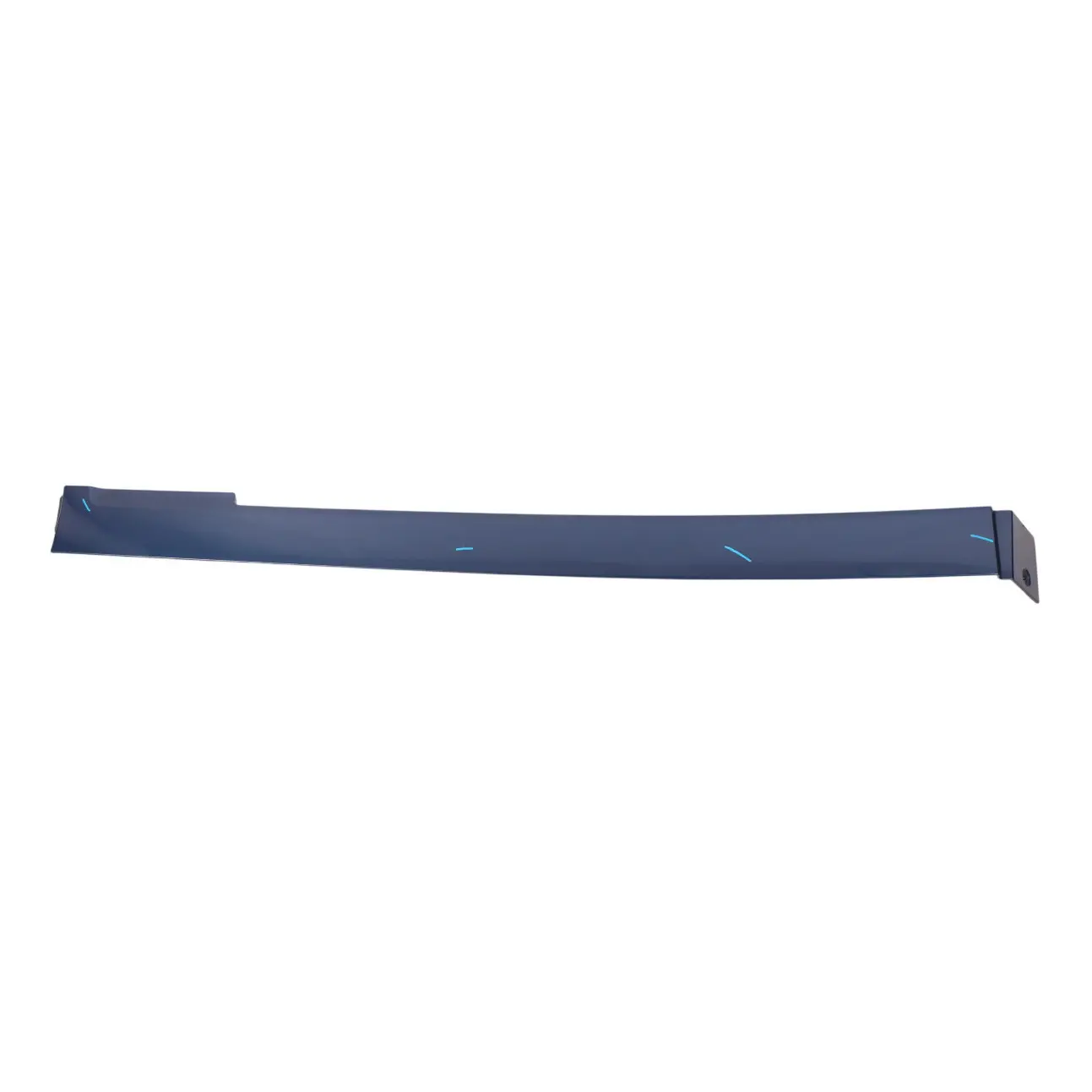 Mercedes Vito W639 Sliding Side Door Rail Trim Rear Left N/S Jaspis Blue - 5345