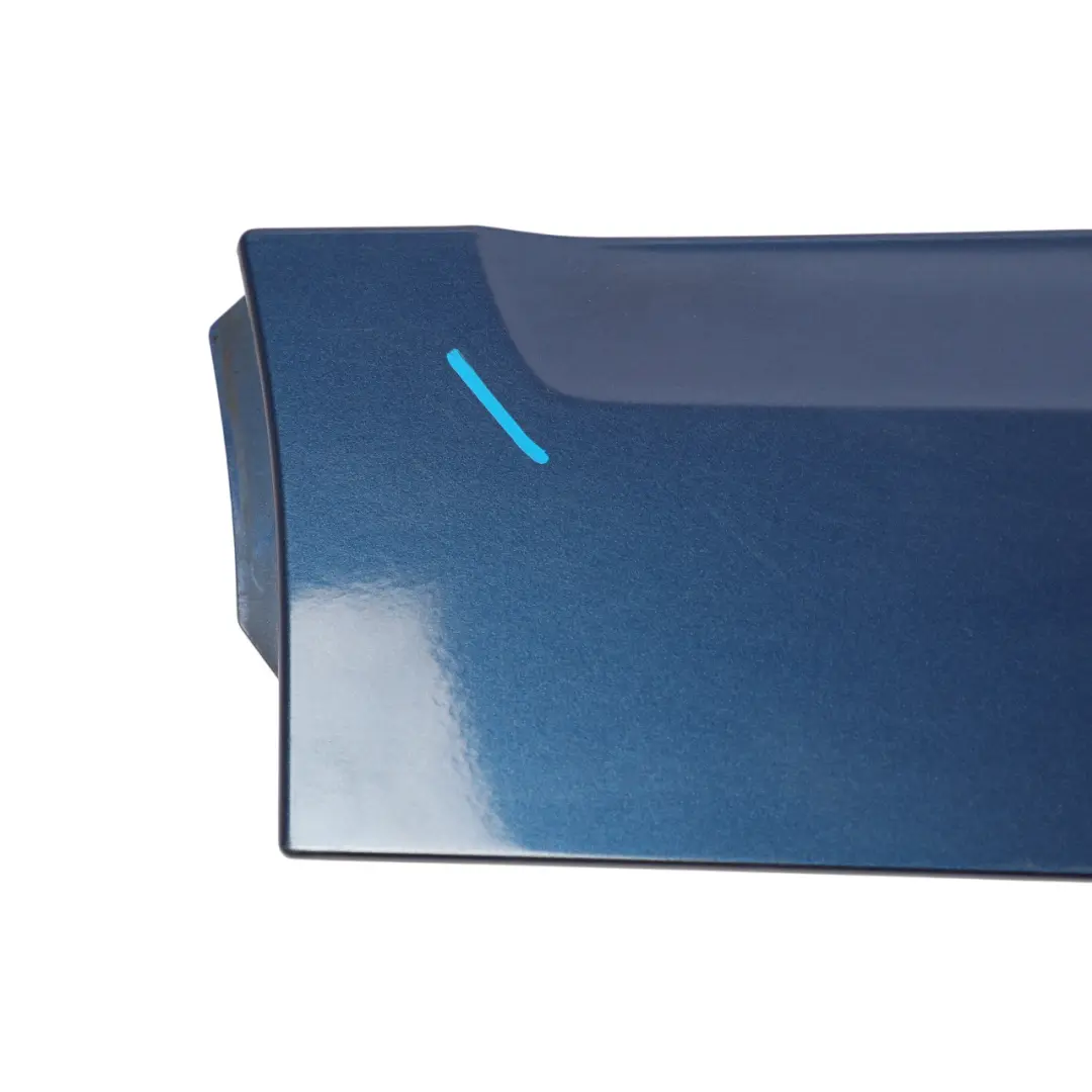 Mercedes Vito W639 Sliding Side Door Rail Trim Rear Left N/S Jaspis Blue - 5345 - SKU A6396913208-JAS - Part number A6396913208