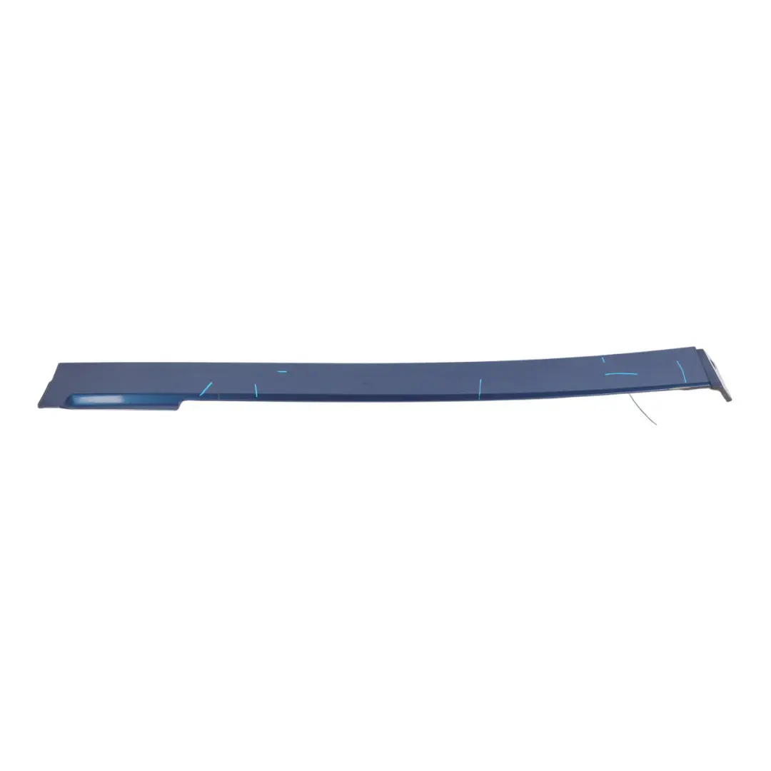 Mercedes W639 Sliding Side Door Rail TrimMoulding Right O/S Jaspis Blue - 5345 - SKU A6396913308-JAS - Part number A6396913308