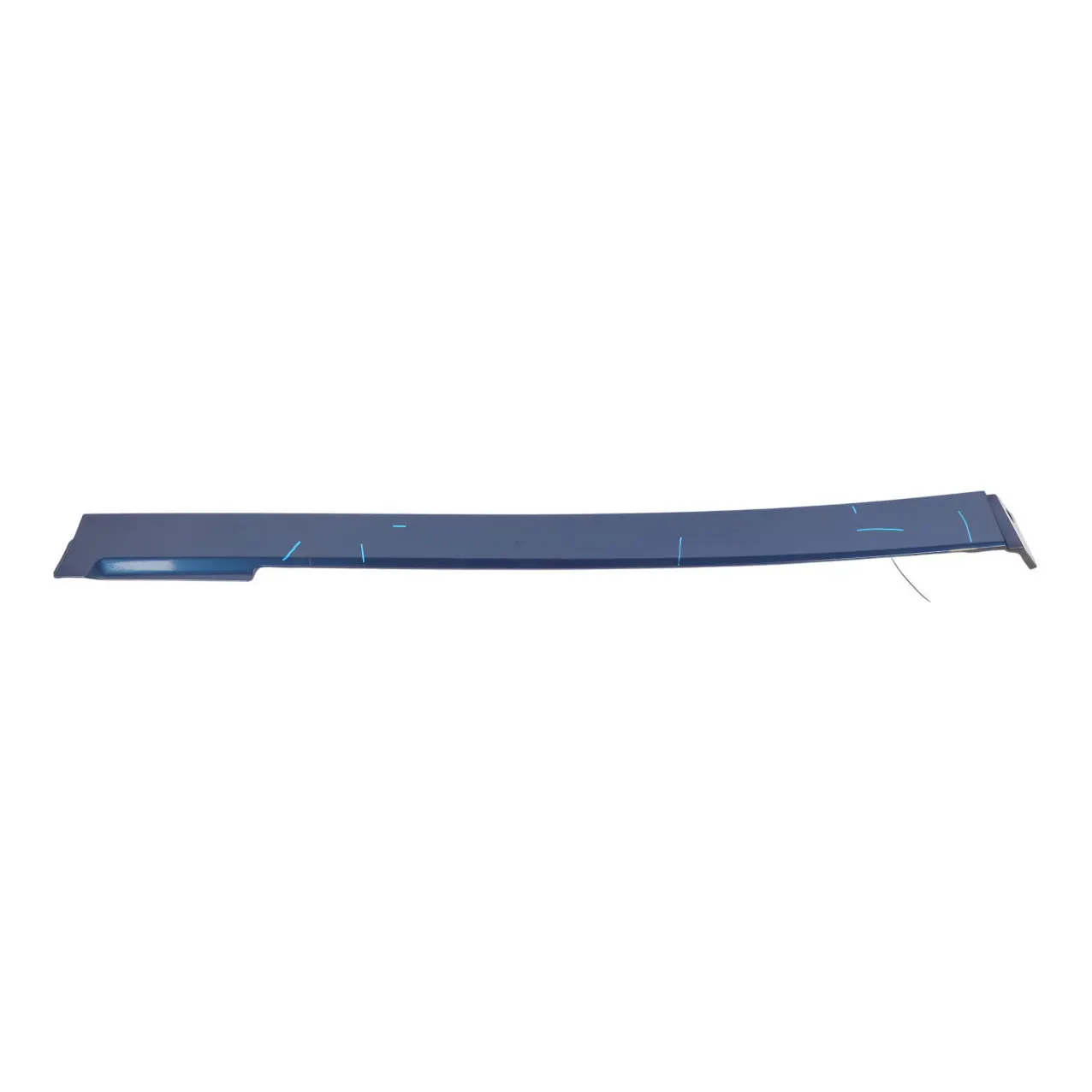 Mercedes W639 Sliding Side Door Rail TrimMoulding Right O/S Jaspis Blue - 5345