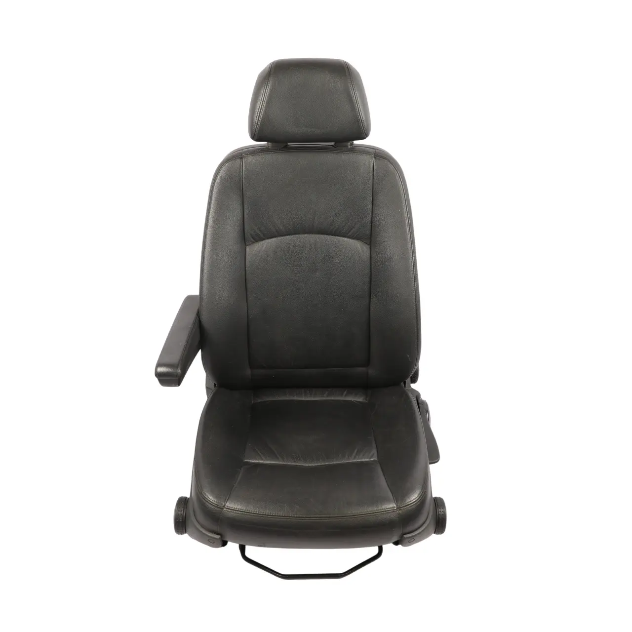 Mercedes Vito W639 1st Seat Row Right O/S Single Passenger Seat Black Leather