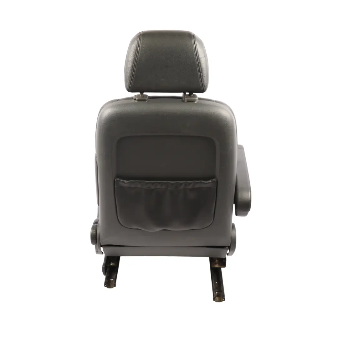 Mercedes Vito W639 1st Seat Row Right O/S Single Passenger Seat Black Leather - SKU A6399401401 - Part number A6399401401