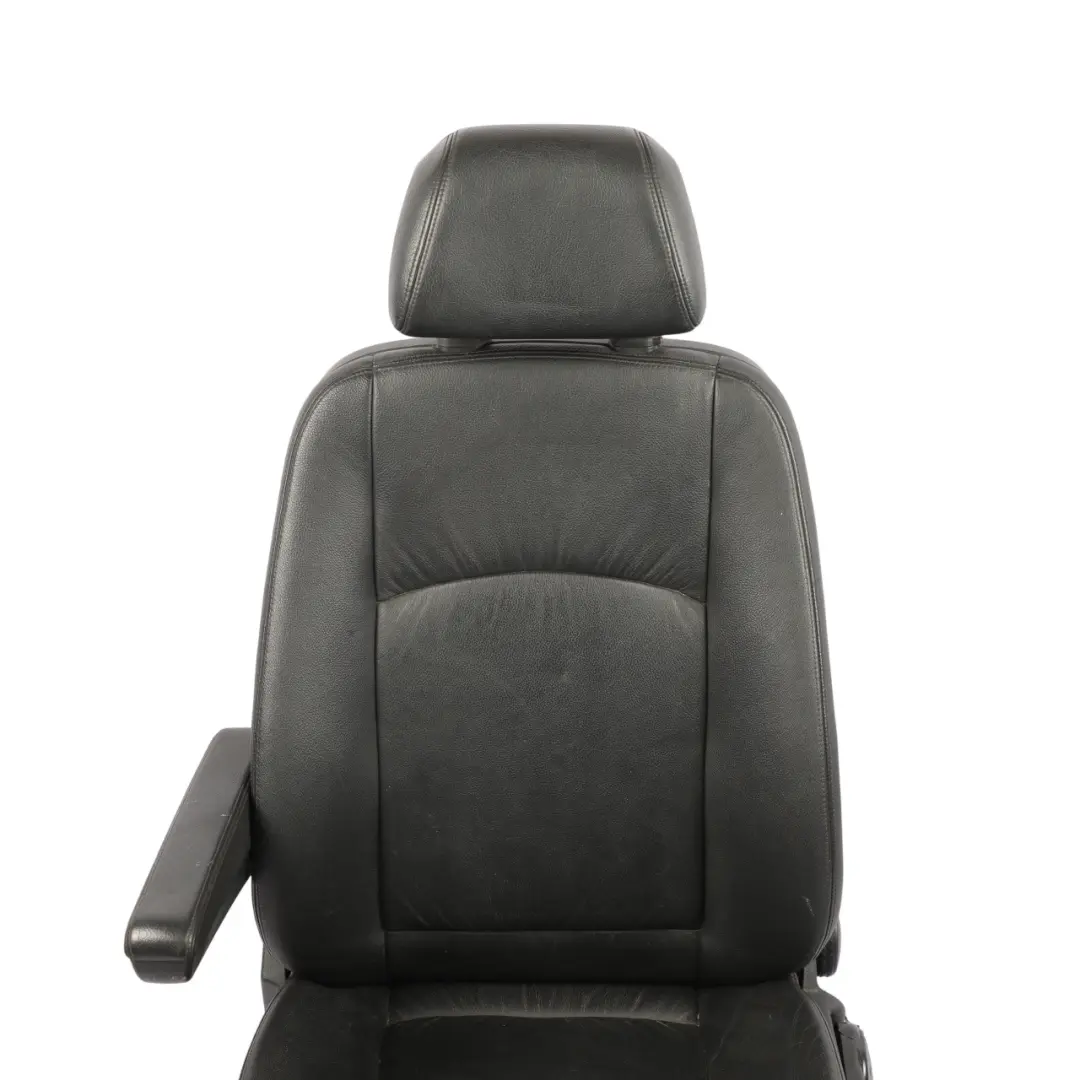 Row Right O/S Single Passenger Seat Black Leather to Mercedes Vito W639 1st Seat with Part number A6399401401 Mercedes Vito W639 1st Seat Row Right O/S Single Passenger Seat Black Leather - SKU A6399401401 - Part number A6399401401
