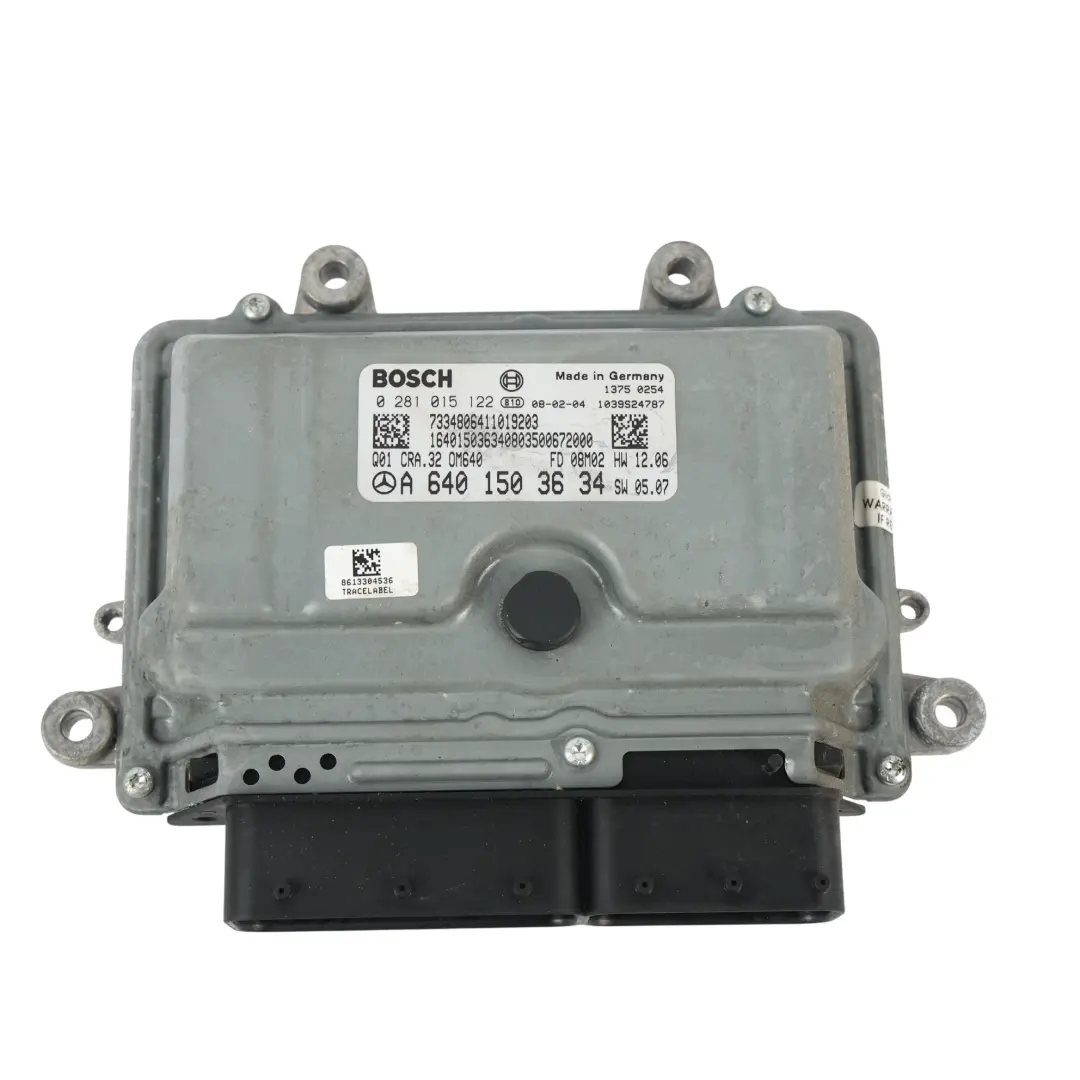 OM640.940 109HP Sterownik Silnika Automat do Mercedes W169 W245 o numerze A6401503634 Mercedes W169 W245 OM640.940 109HP Sterownik Silnika Automat - SKU A6401503634-2 - Numer Części A6401503634