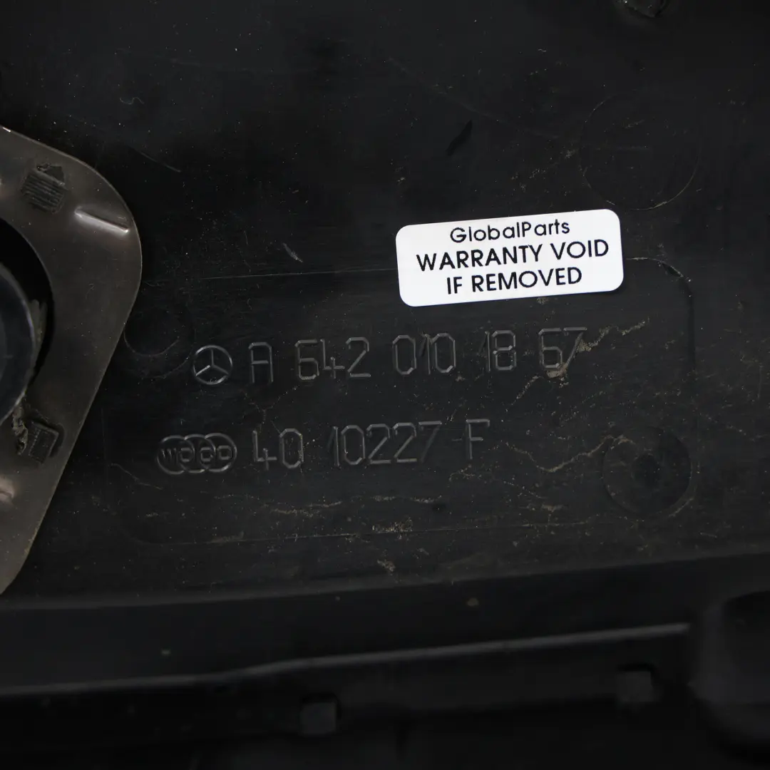 Mercedes W204 Engine Cover Acoustic Trim Panel 320 350 CDI OM642 - SKU A6420101867 - Part number A6420101867