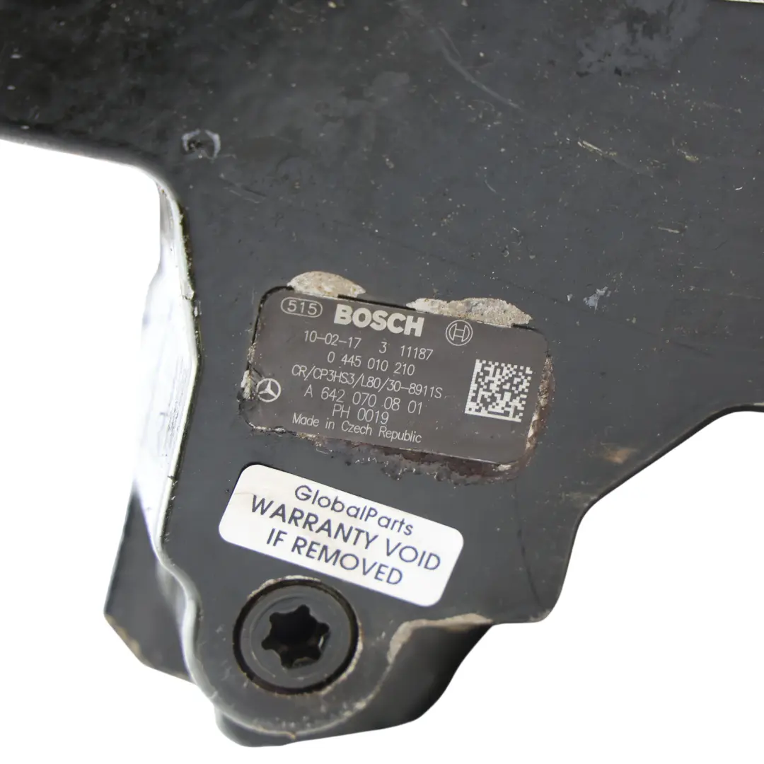 Mercedes W204 W207 W212 Pompa Carburante OM642 Diesel Alta Pressione - SKU A6420700801-1 - Numero di parte A6420700801