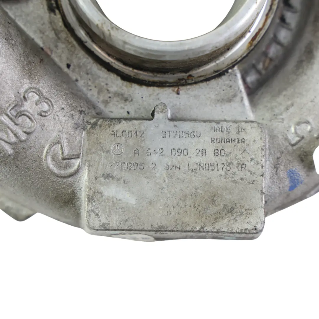 Mercedes W204 Coperchio Superiore Turbina C320 CDI OM642 A6420902880 - SKU A6420904680-1 - Numero di parte A6420904680