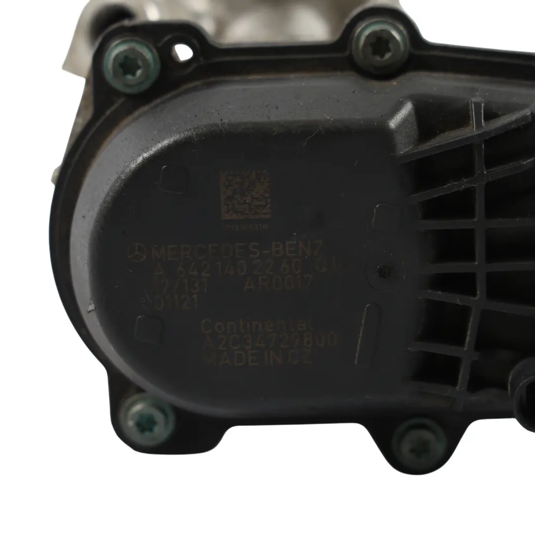 C320 CDI Abgasrückführung AGR Ventil für Mercedes W204 W222 W213 mit Teilenummer A6421402260 Mercedes W204 W222 W213 C320 CDI Abgasrückführung AGR Ventil - SKU A6421402260 - Teilenummer A6421402260