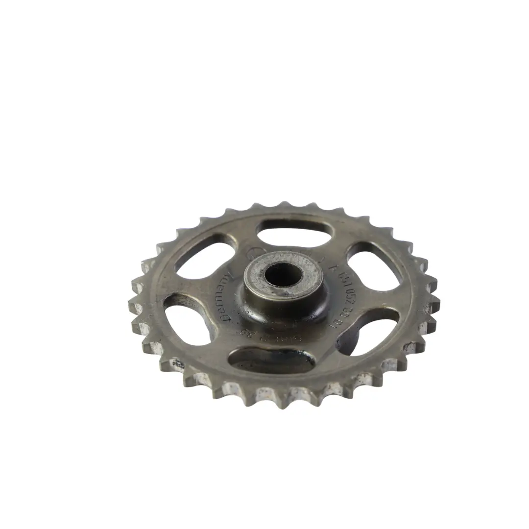 Polea Piñón Árbol Levas Escape para Mercedes W204 2.2 CDI con número de pieza A6510520001 Mercedes W204 2.2 CDI Polea Piñón Árbol Levas Escape - SKU A6510520001 - Número de pieza A6510520001