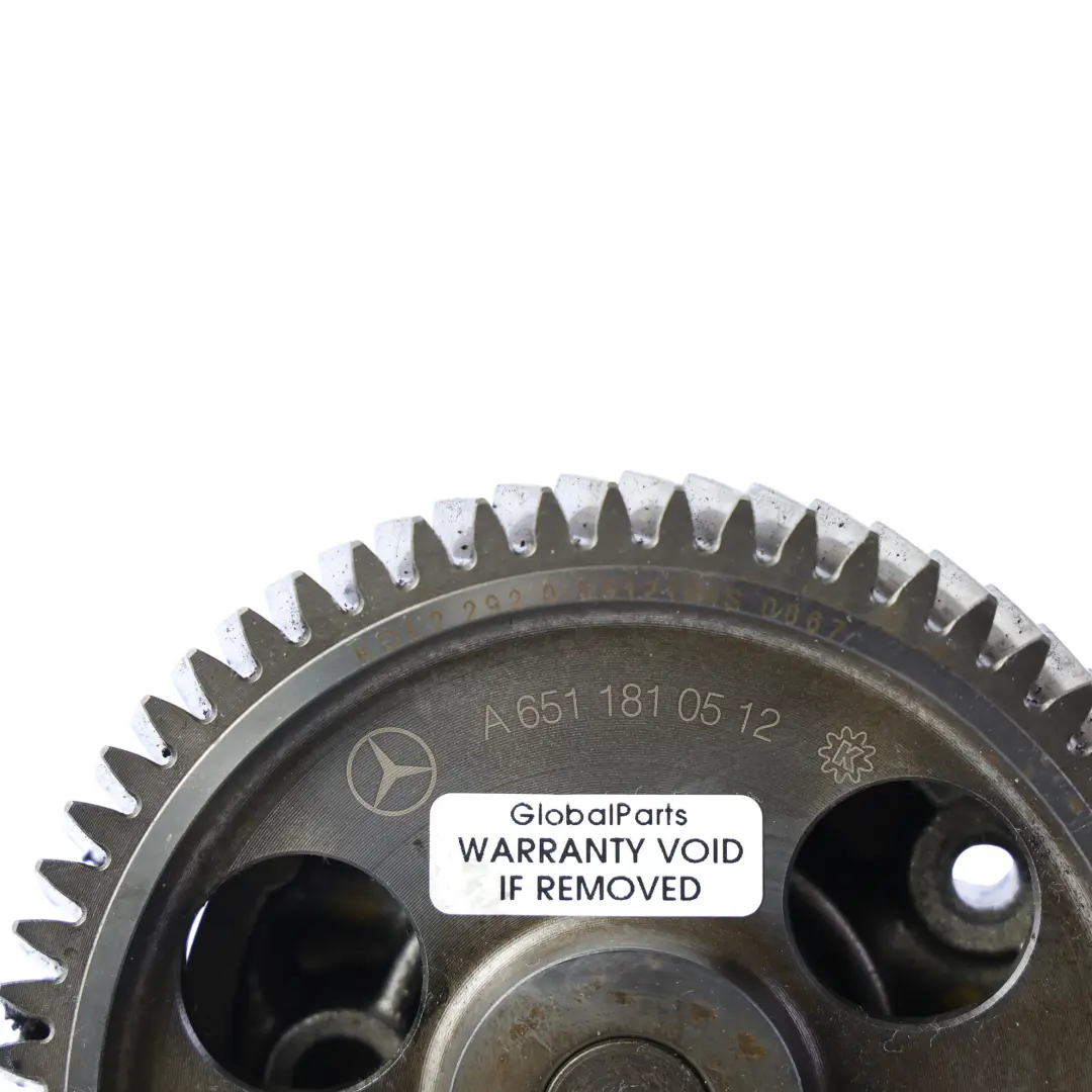 Mercedes W639 W906 Bomba Aceite Motor OM651 Piñón Paletas - SKU A6511801400-1 - Número de pieza A6511801400
