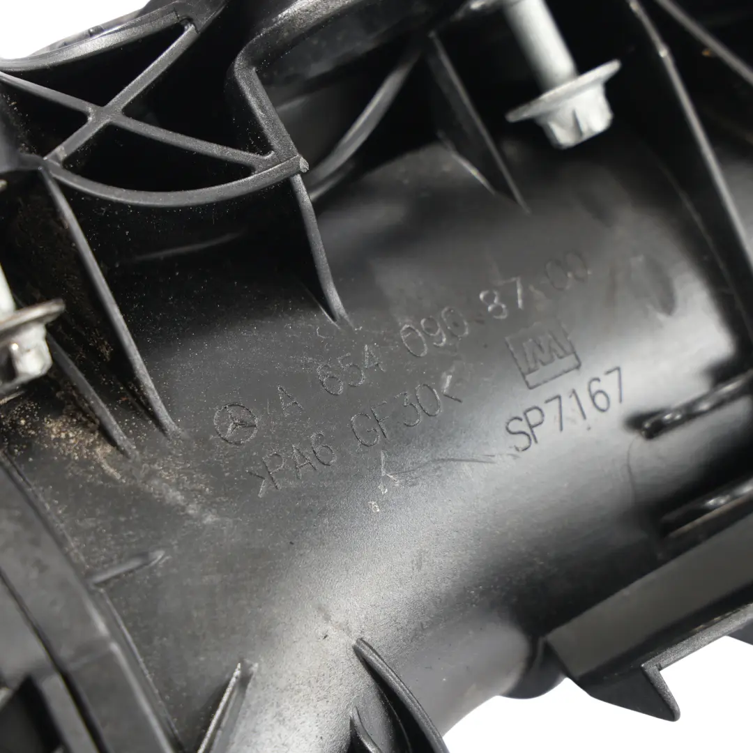 Intake Inlet Manifold OM654 Diesel to Mercedes W213 C238 with Part number A6540908700 Mercedes W213 C238 Intake Inlet Manifold OM654 Diesel - SKU A6540908700 - Part number A6540908700