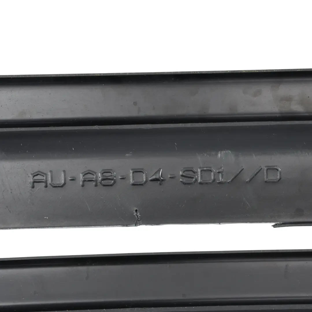 Audi A8 D4 Minigonne Diffusori Modanature Nero Maxton Design Set - SKU A8-MAXTON-SILL-SET - Numero di parte A8-MAXTON-SILL-SET
