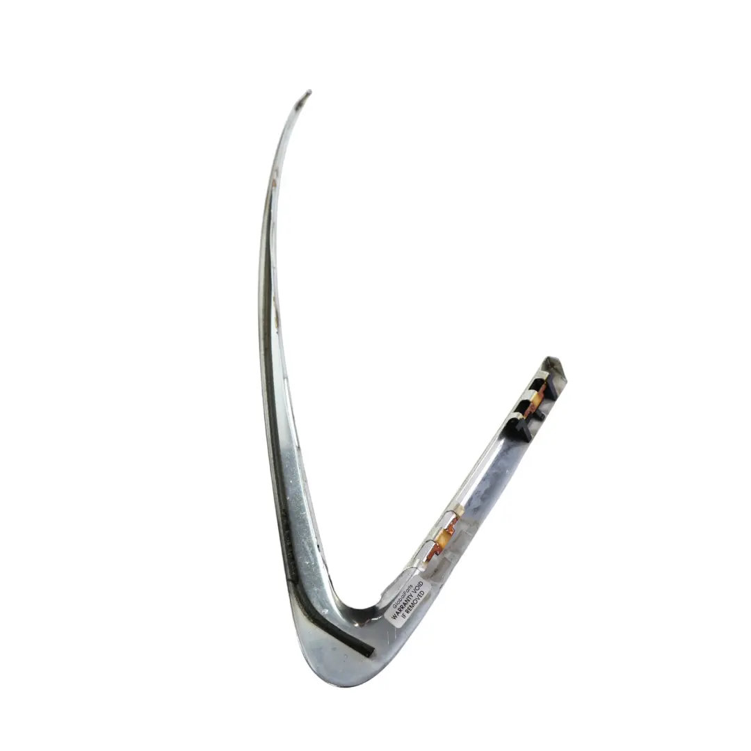 Audi A4 S4 8E Rear Quarter Window Glass Chrome Trim Strip Left N/S 8E5853345E - SKU A8E5853345E - Part number A8E5853345E