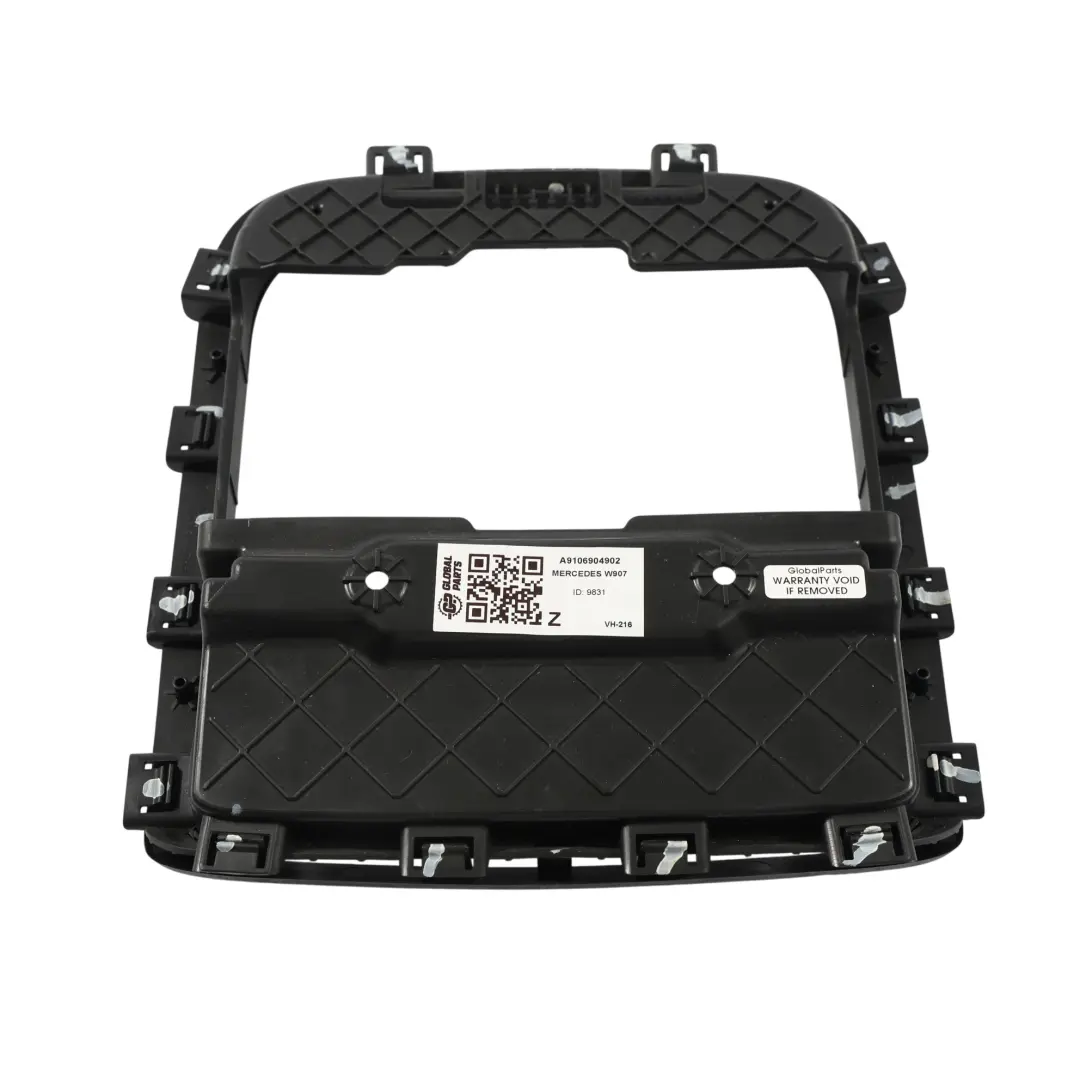 W907 W910 Supporto Montaggio Luce Interna Cornice Nero per Mercedes con numero di parte A9106904902 Mercedes W907 W910 Supporto Montaggio Luce Interna Cornice Nero - SKU A9106904902 - Numero di parte A9106904902
