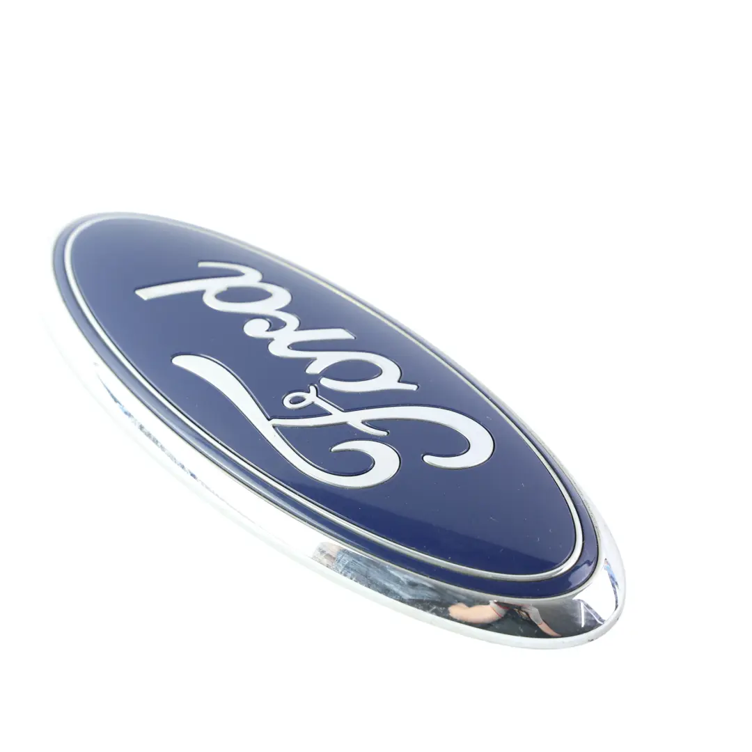 Griglia Anteriore Badge Emblema Cromato Blu per Ford Transit Custom con numero di parte AA83-402A16-AD Ford Transit Custom Griglia Anteriore Badge Emblema Cromato Blu - SKU AA83-402A16-AD - Numero di parte AA83-402A16-AD