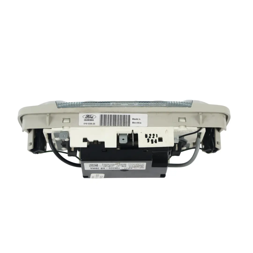Plafonnier Avant Intérieur Gris pour Ford Ranger T6 à propos du numéro de pièce AB39-15K609-AB Ford Ranger T6 Plafonnier Avant Intérieur Gris - SKU AB39-15K609-AB - Numéro de pièce AB39-15K609-AB