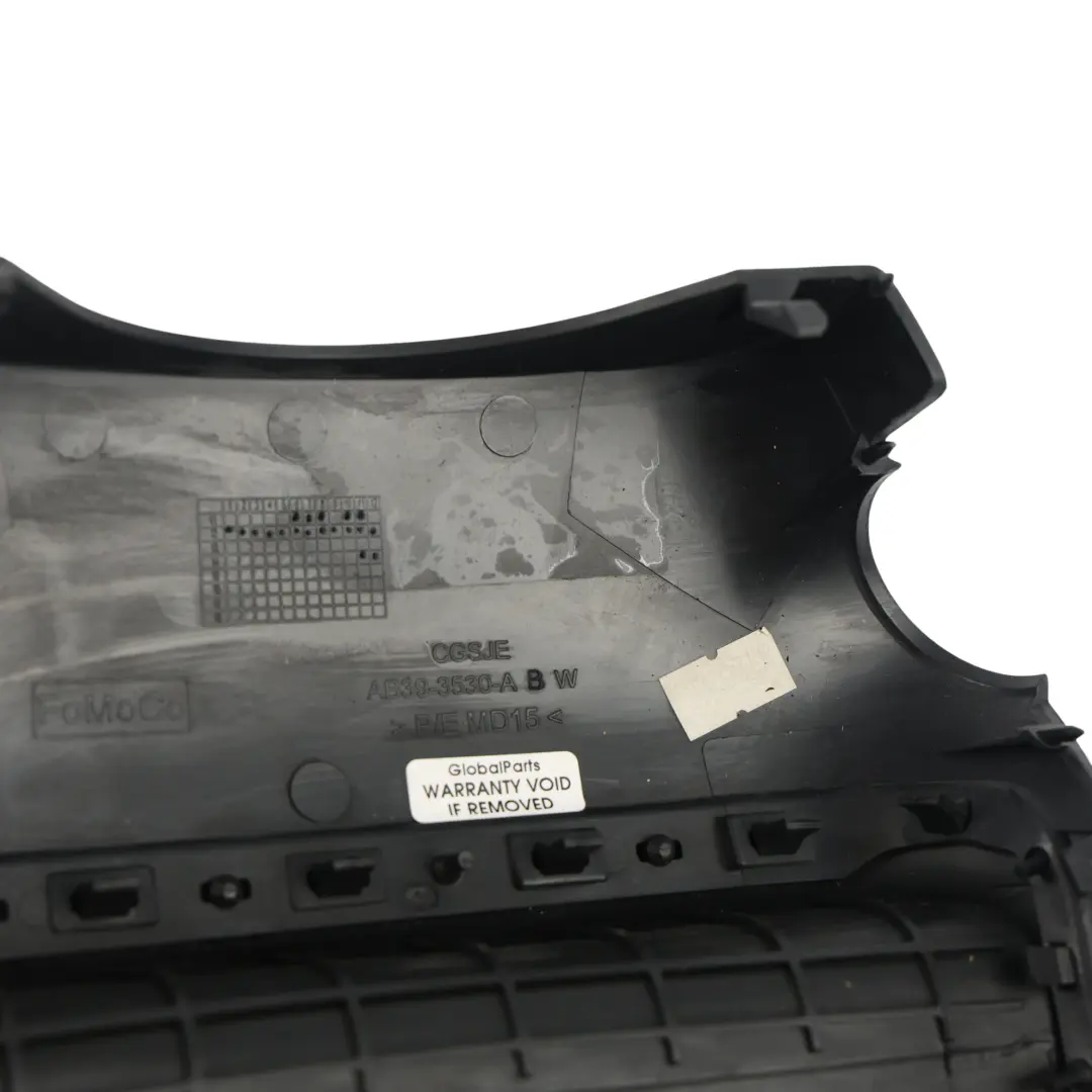 Ford Ranger Mk6 Steering Wheel Column Surround Cowl Top Cover - SKU AB39-3530-ABW - Part number AB39-3530-ABW