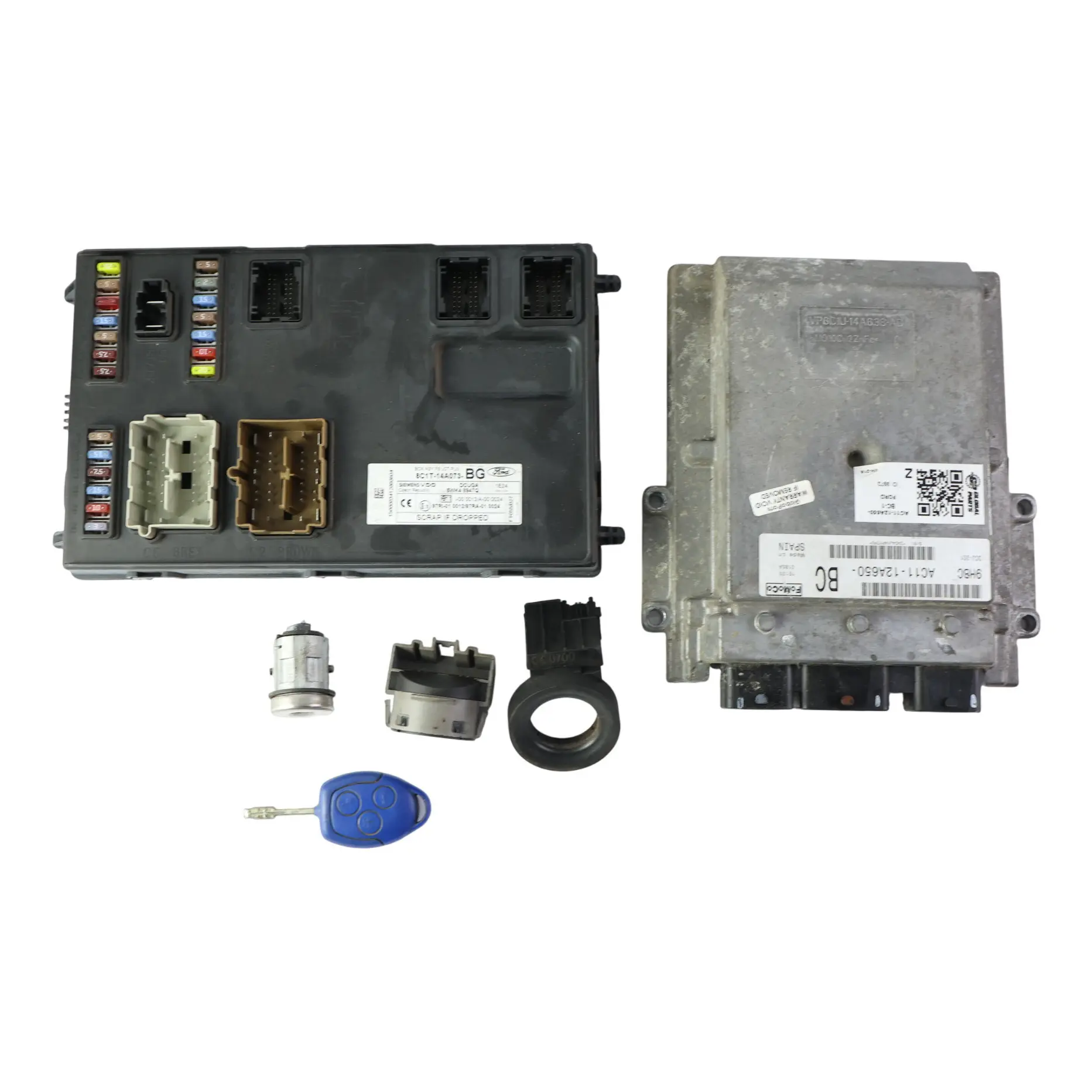 Ford Transit MK7 2.2 TDCI P8FA 85PS Motor Steuergerät Kit AC11-12A650-BC Manuell