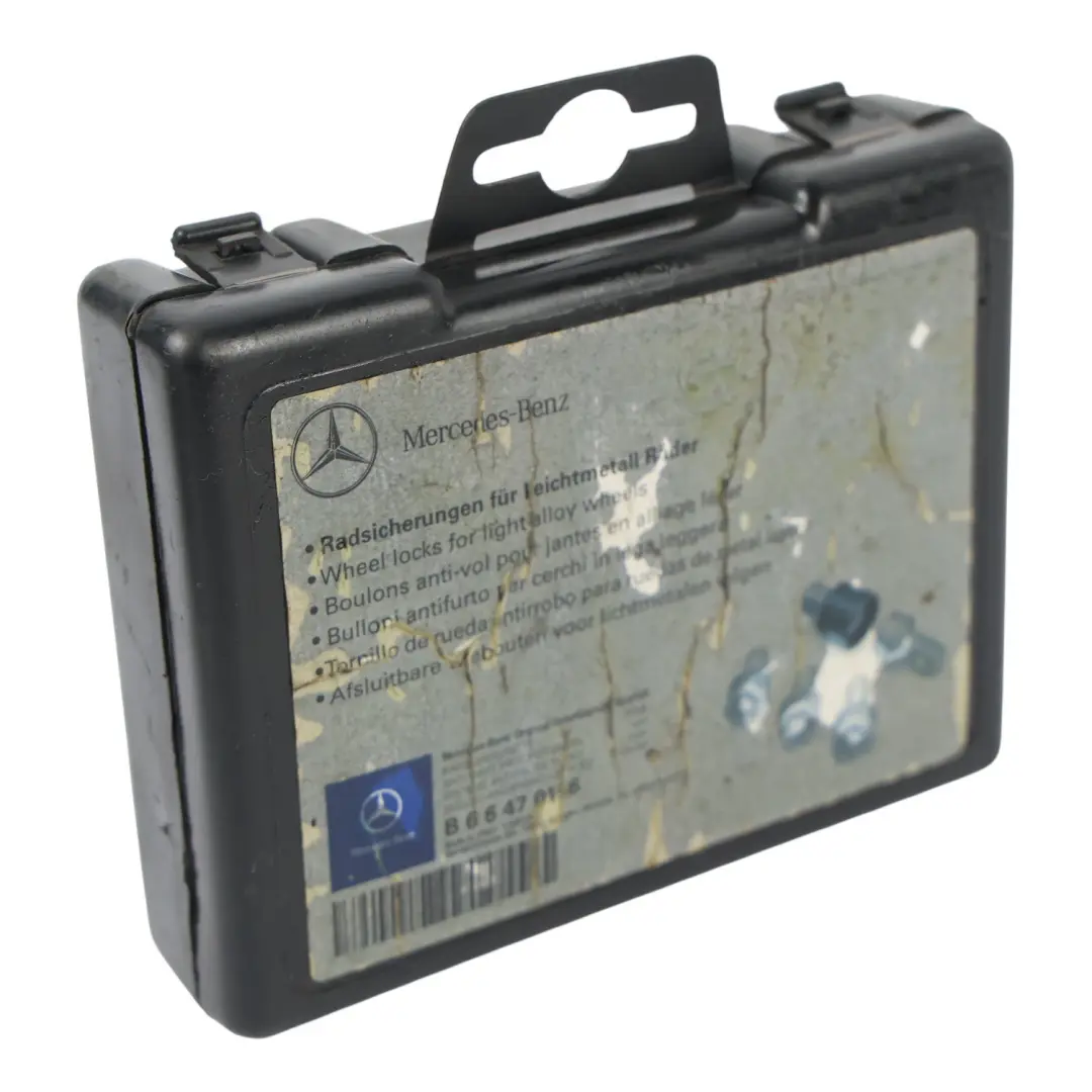 Mercedes W164 W166 Juego Tuercas Seguridad Antirrobo Rueda - SKU B66470156-1 - Número de pieza B66470156
