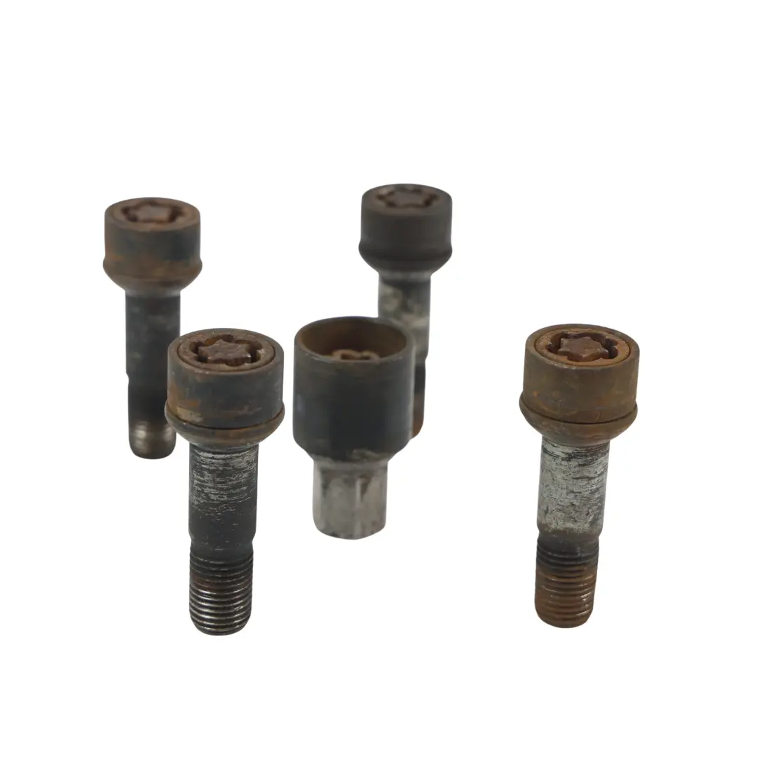 Mercedes W164 W166 Radschrauben Sicherheitsschrauben Felgenschloss Set - SKU B66470156-1 - Teilenummer B66470156