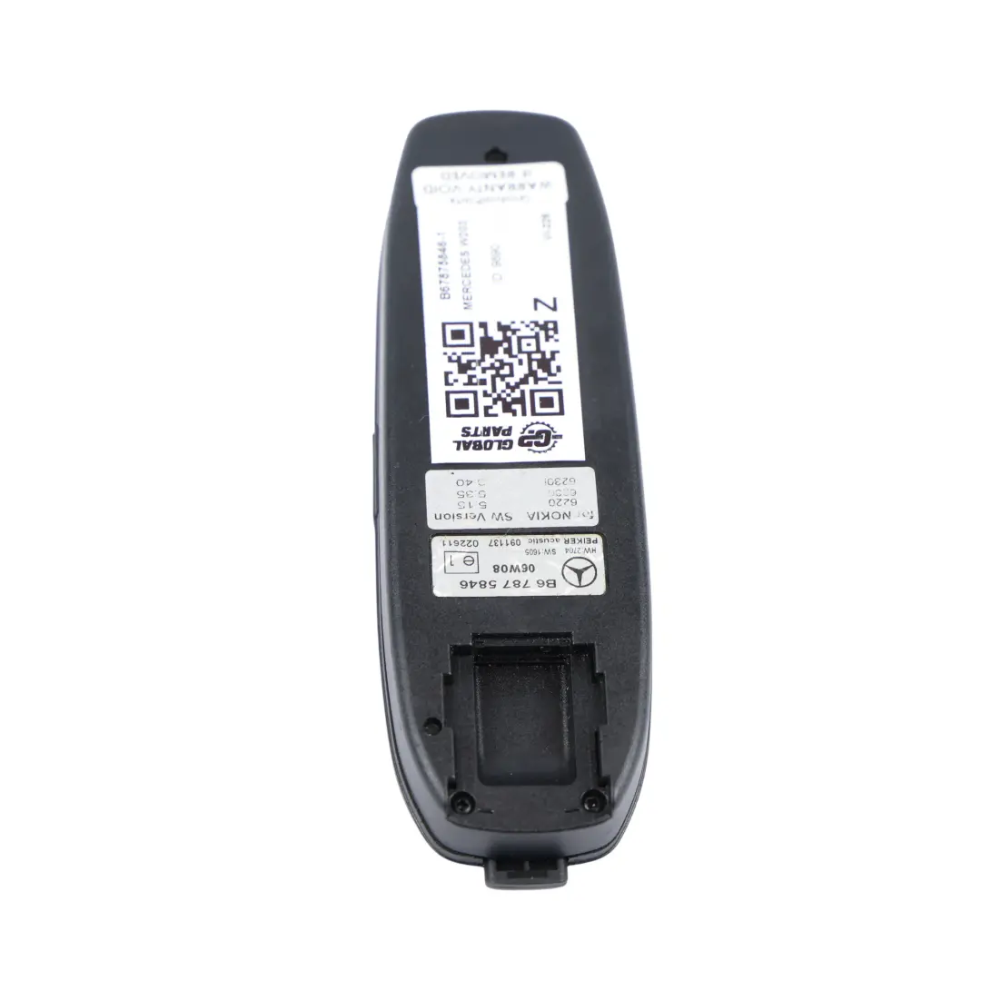 Mercedes W203 Supporto Staffa Adattatore Telefono Bluetooth Vivavoce - SKU B67875846-1 - Numero di parte B67875846