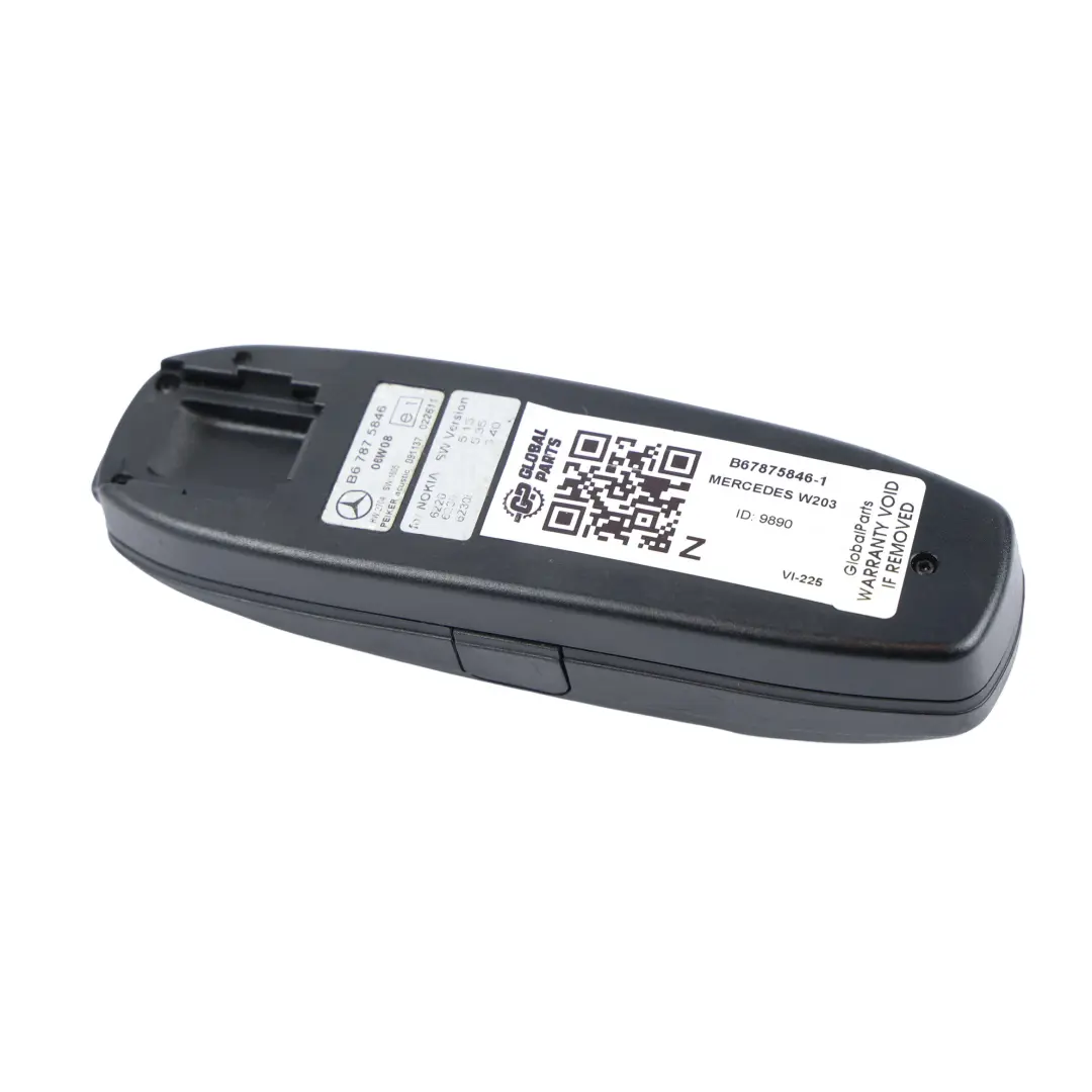 Mercedes W203 Support Adaptateur Téléphone Bluetooth Mains Libres - SKU B67875846-1 - Numéro de pièce B67875846