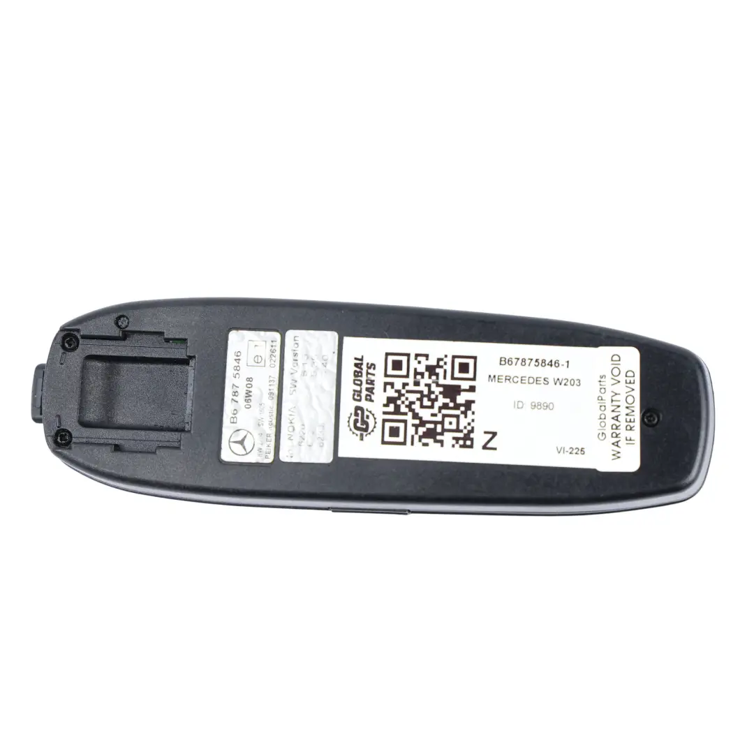 Mercedes W203 Soporte Adaptador Teléfono Móvil Manos Libres Bluetooth - SKU B67875846-1 - Número de pieza B67875846