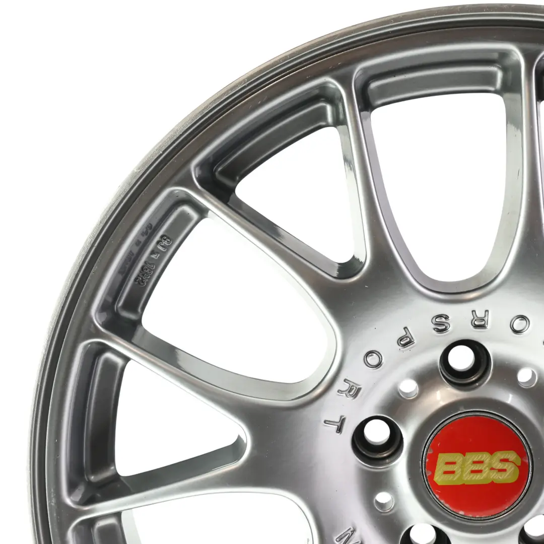  Inny Llanta Aleación BBS Plata 18" 8J ET:35 7 Doble Radio 0345096 - SKU BBS-18-4 - Número de pieza BBS-18