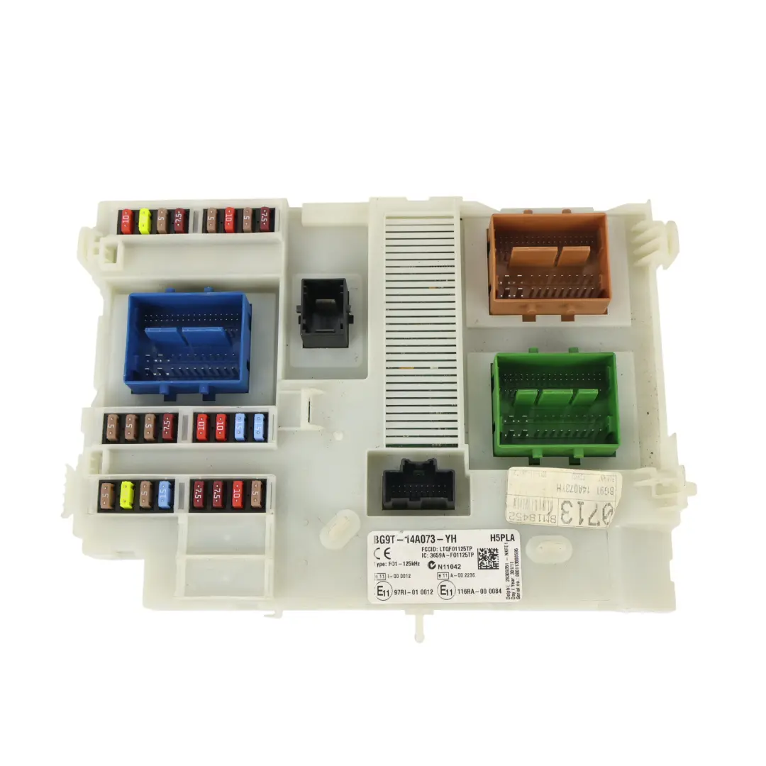 MK4 Galaxy MK3 Módulo Control Caja Fusibles BCM para Ford Mondeo con número de pieza BG9T-14A073-YH Ford Mondeo MK4 Galaxy MK3 Módulo Control Caja Fusibles BCM - SKU BG9T-14A073-YH - Número de pieza BG9T-14A073-YH