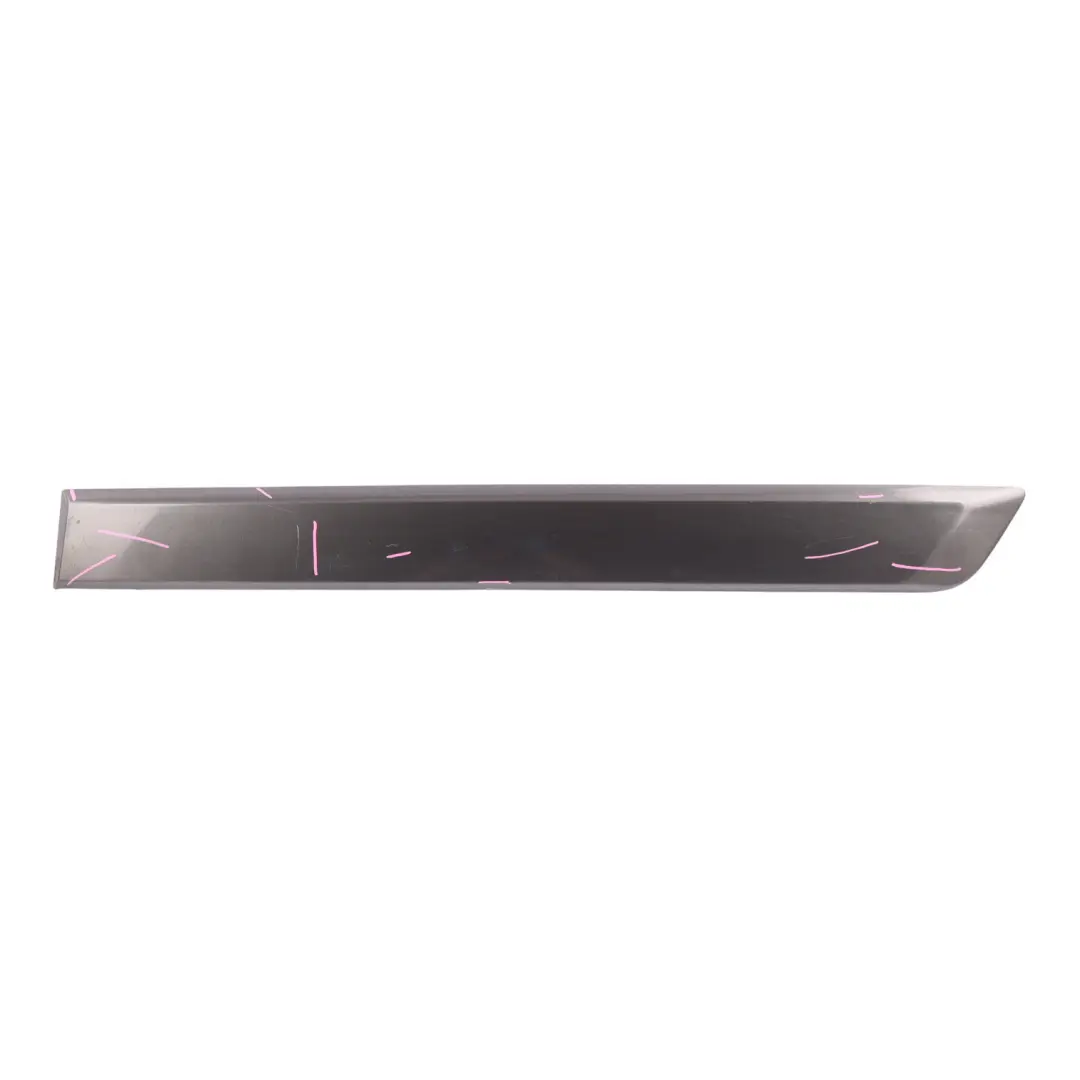 Ford Transit Custom Sliding Side Door Trim Strip Left N/S Magnetic Metallic - 7J - SKU BK21-29077-BEW-MGT - Part number BK21-29077-BEW