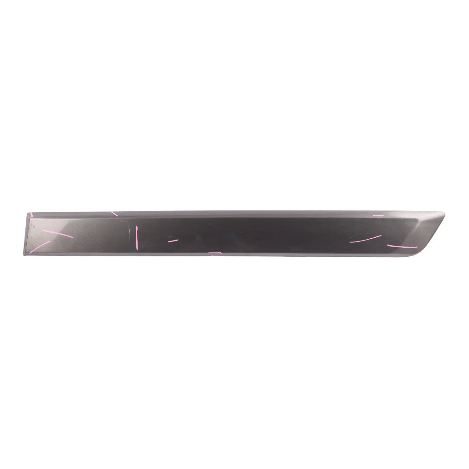 Ford Transit Custom Sliding Side Door Trim Strip Left N/S Magnetic Metallic - 7J