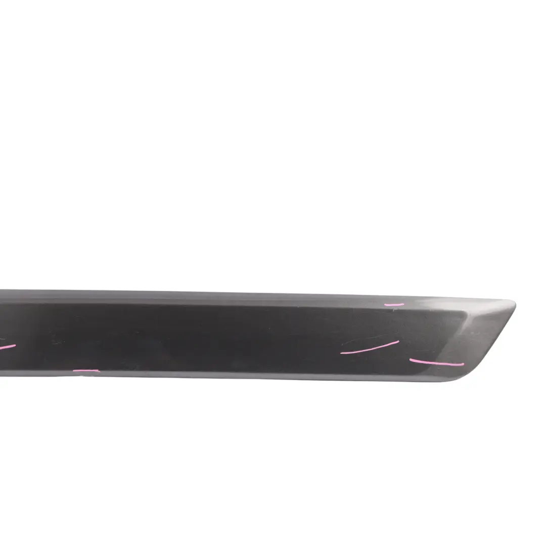 Ford Transit Custom Sliding Side Door Trim Strip Left N/S Magnetic Metallic - 7J - SKU BK21-29077-BEW-MGT - Part number BK21-29077-BEW