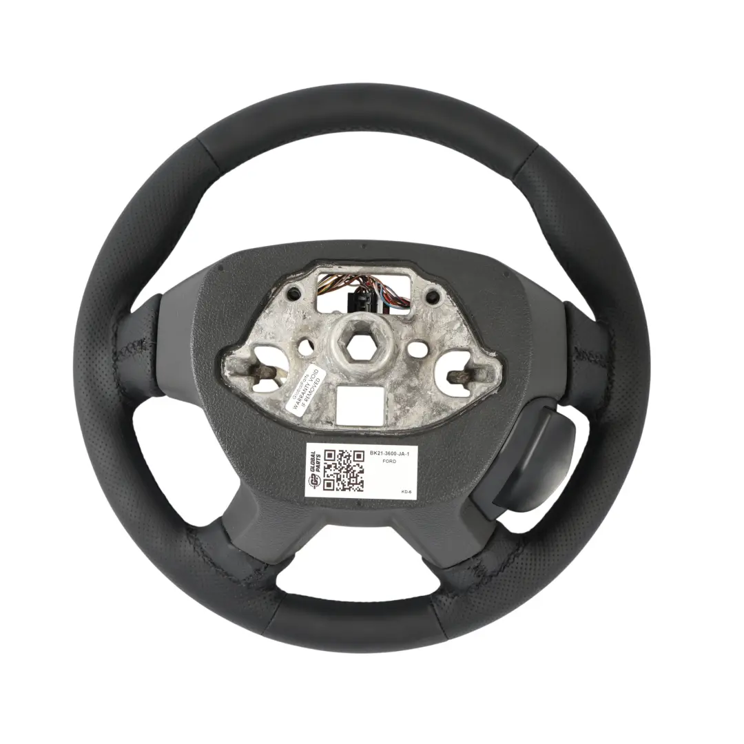 MK8 Lenkrad NEU Schwarz Leder Multifunktion für Ford Transit mit Teilenummer BK21-3600-JA Ford Transit MK8 Lenkrad NEU Schwarz Leder Multifunktion - SKU BK21-3600-JA-1 - Teilenummer BK21-3600-JA