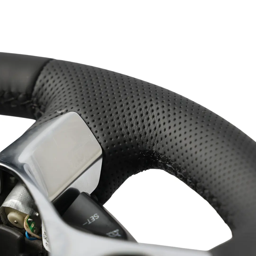 Ford Transit Mk8 Steering Wheel NEW Black Leather Multifunction - SKU BK21-3600-JA-1 - Part number BK21-3600-JA