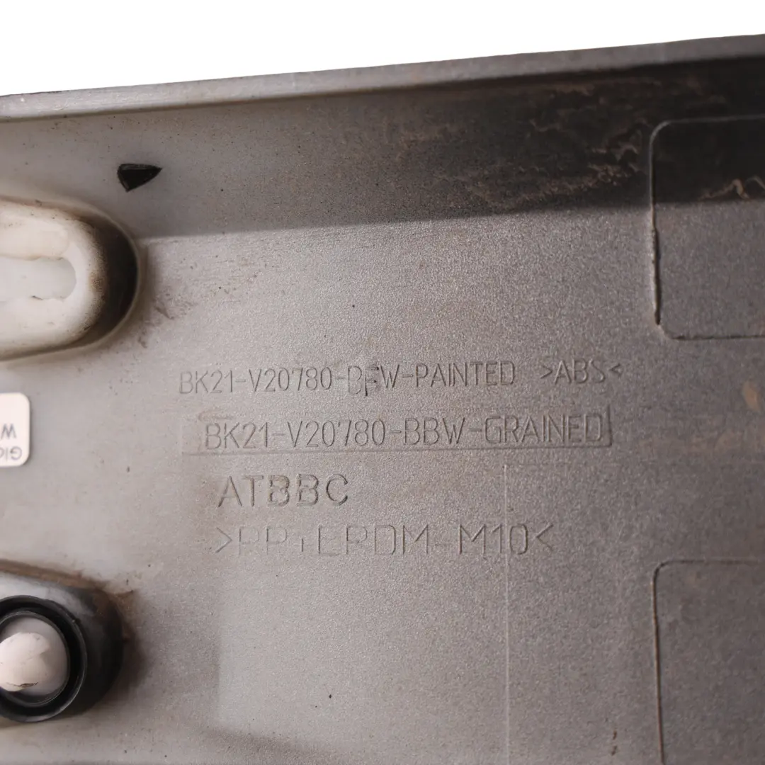 Door Moulding Cover Strip Front Right O/S Magnetic - 7J to Ford Transit Custom with Part number BK21-V20780-BFW Ford Transit Custom Door Moulding Cover Strip Front Right O/S Magnetic - 7J - SKU BK21-V20780-BFW-MGT - Part number BK21-V20780-BFW