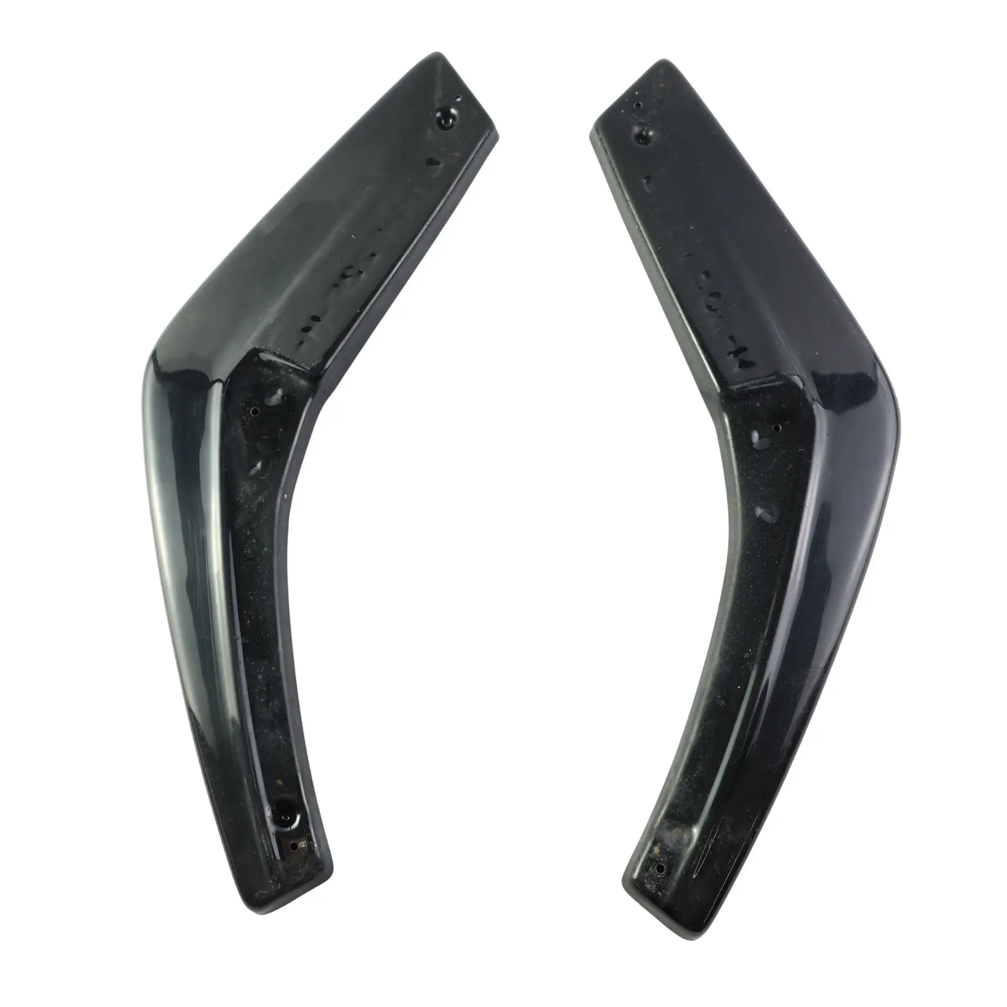 BMW F20 F21 LCI Heck Stoßstange Seiten Splitter Hochglanz Schwarz Maxton