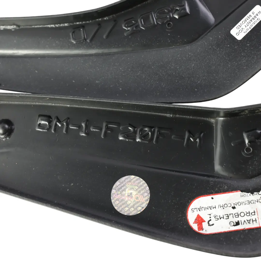 Unbranded BMW F20 F21 LCI Splitter Laterali Paraurti Posteriore Nero Lucido - SKU BM-1-F20F-M-RSD3G - Numero di parte BM-1-F20F-M-RSD3G