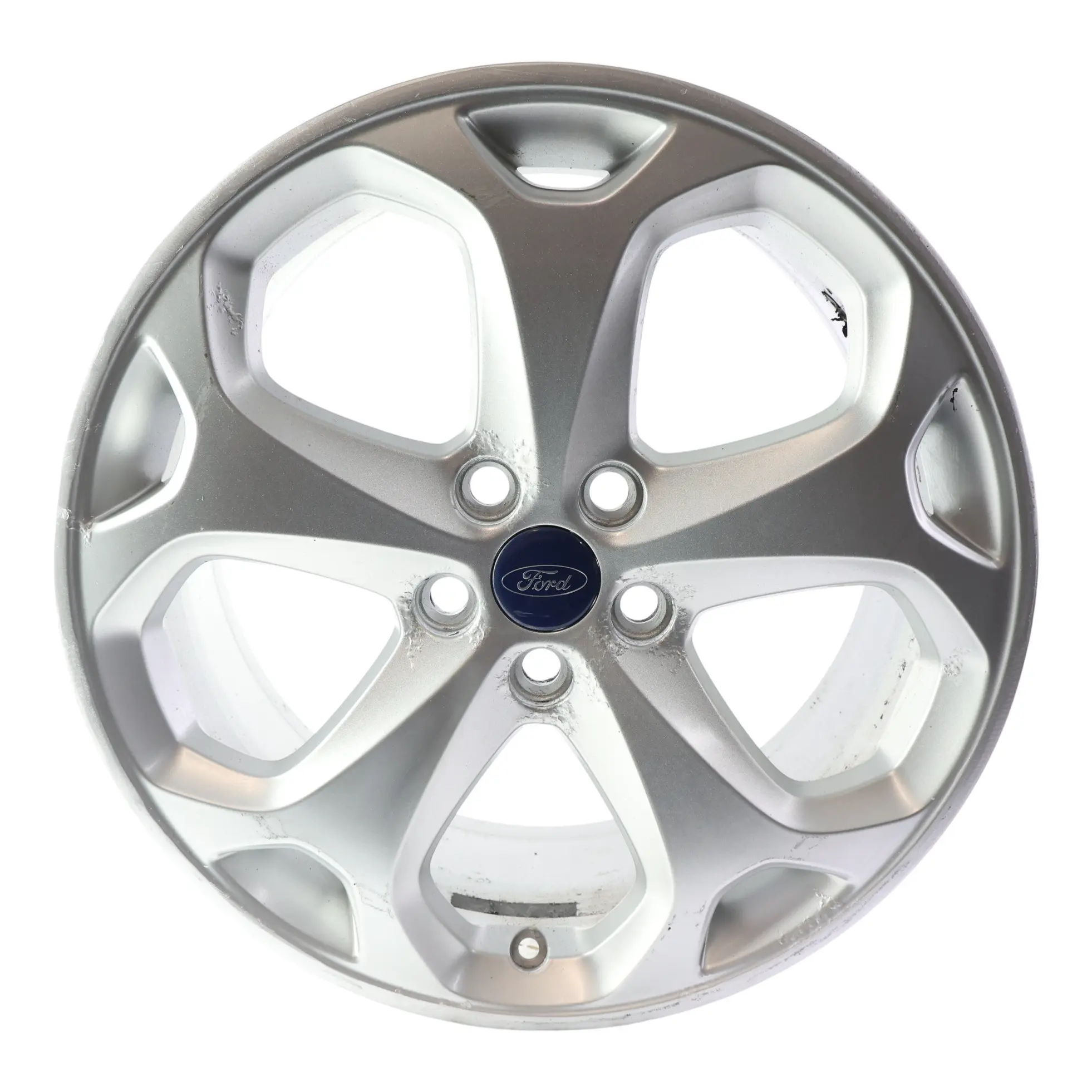 Ford Mondeo MK4 Alu Felge Silber 5 Speichen 18" 8J ET:55 BS7J-FA